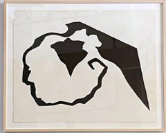 1 ottobre, da Betty Parsons Gallery, inchiostro di china su carta, firmato incorniciato con etichetta