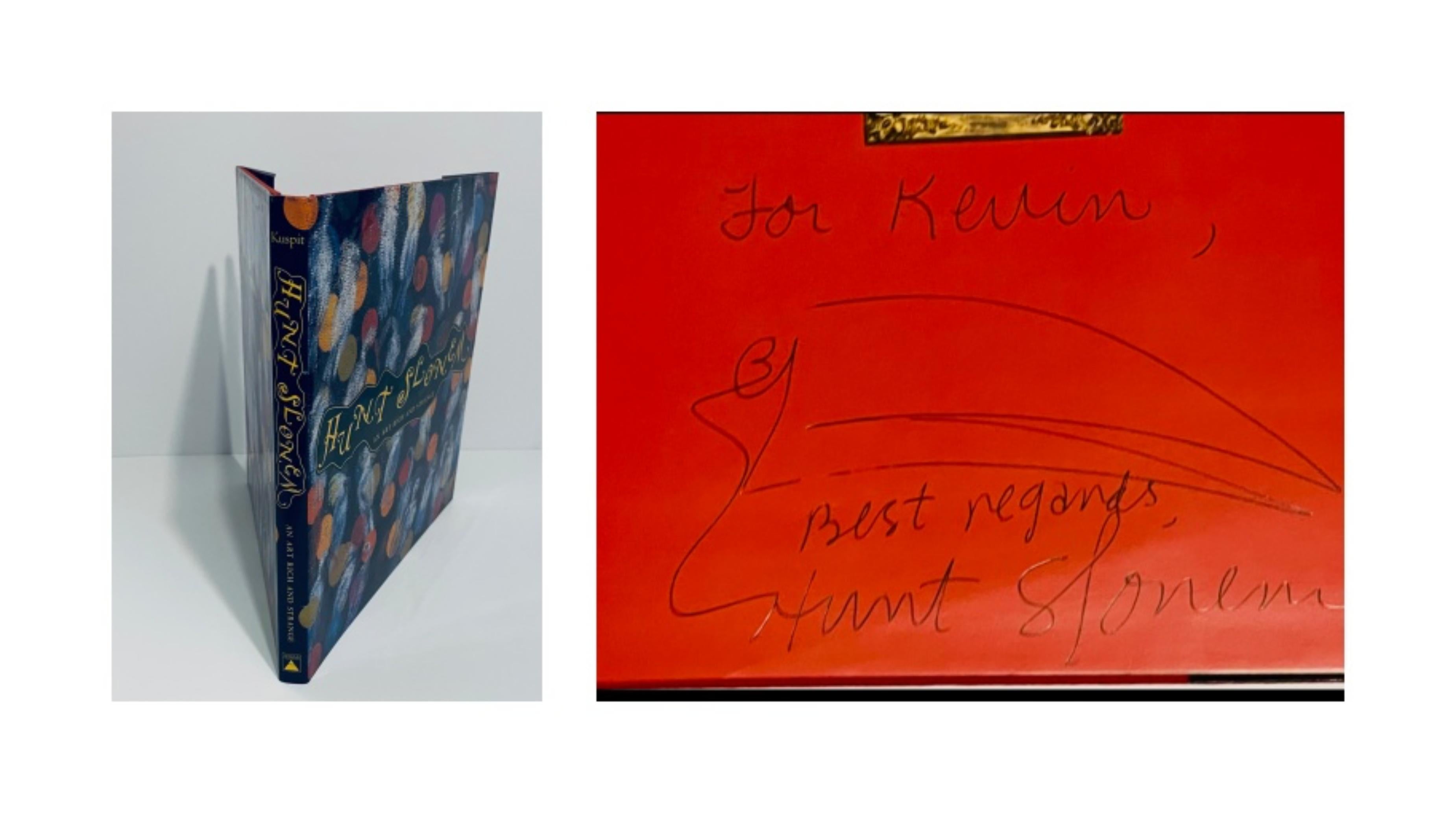 For Kevin: signed Toucan Drawing in hardback monograph: An Art Rich and Strange