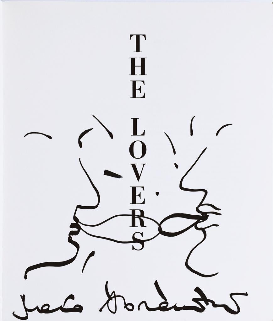 dessin original signé sans titre « The Lovers » 