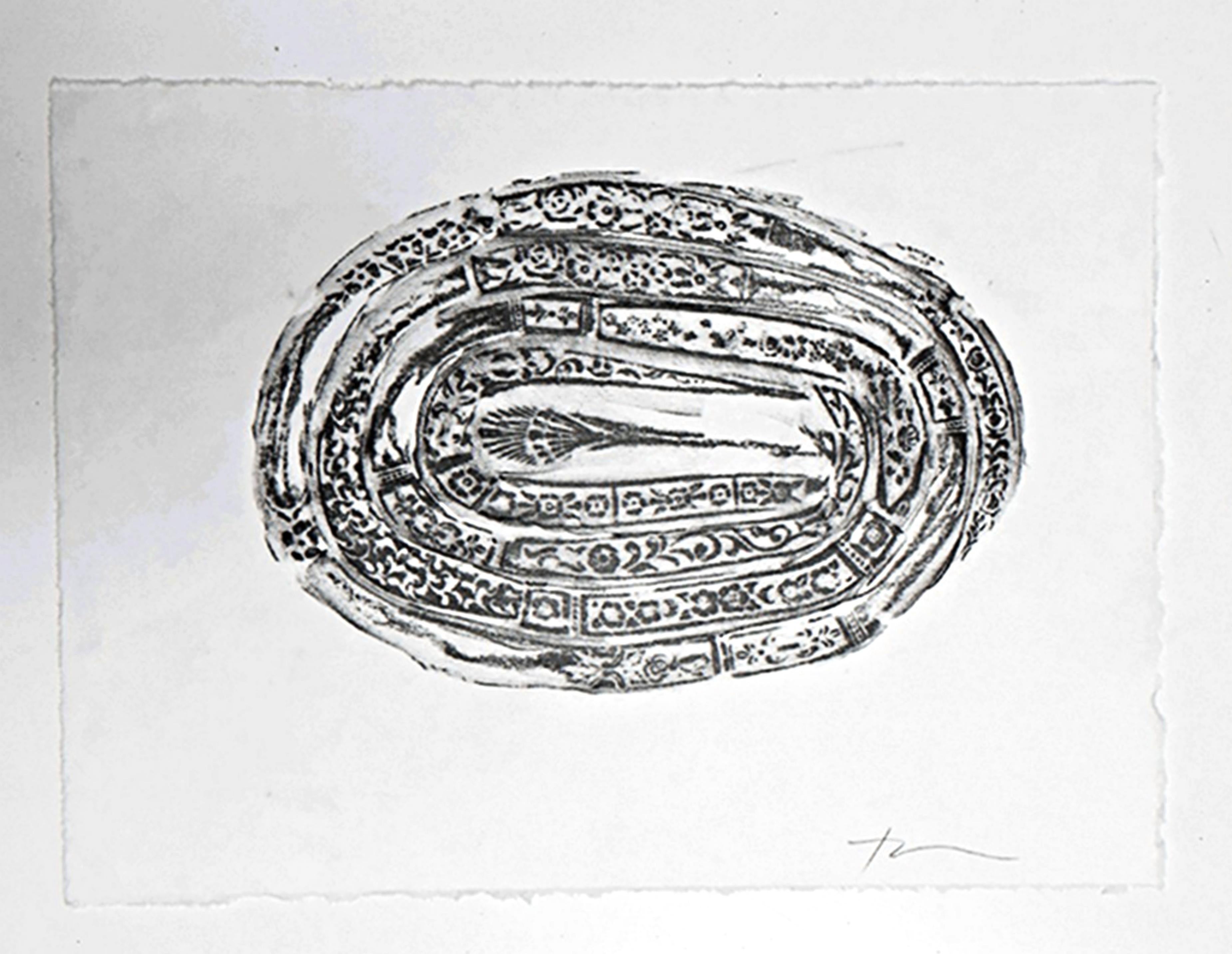 Jean Shin Abstract Drawing - Annual Rings SC