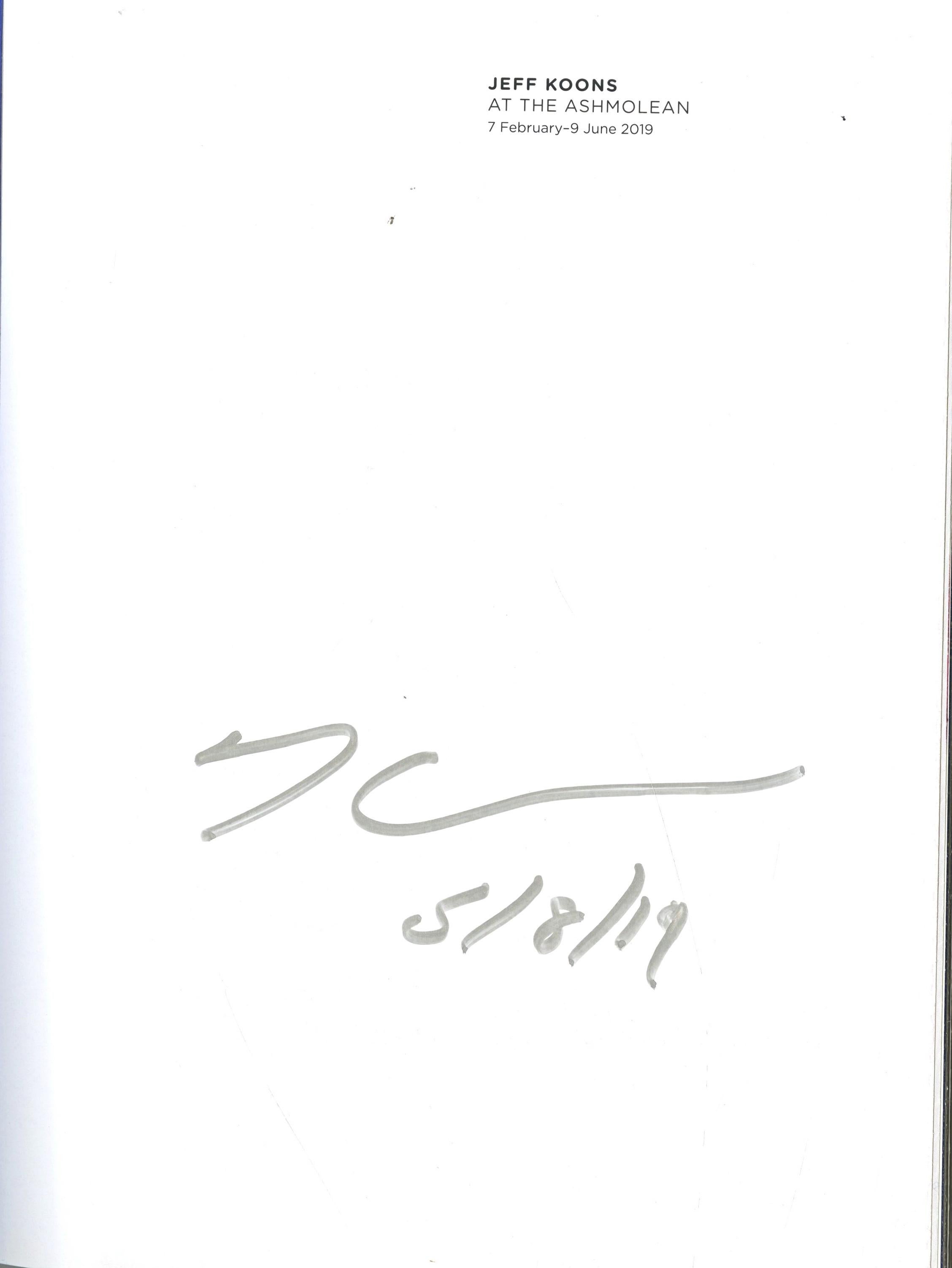 Buch: Jeff Koons at the Ashmolean (Handsigniert von Jeff Koons) im Angebot 2