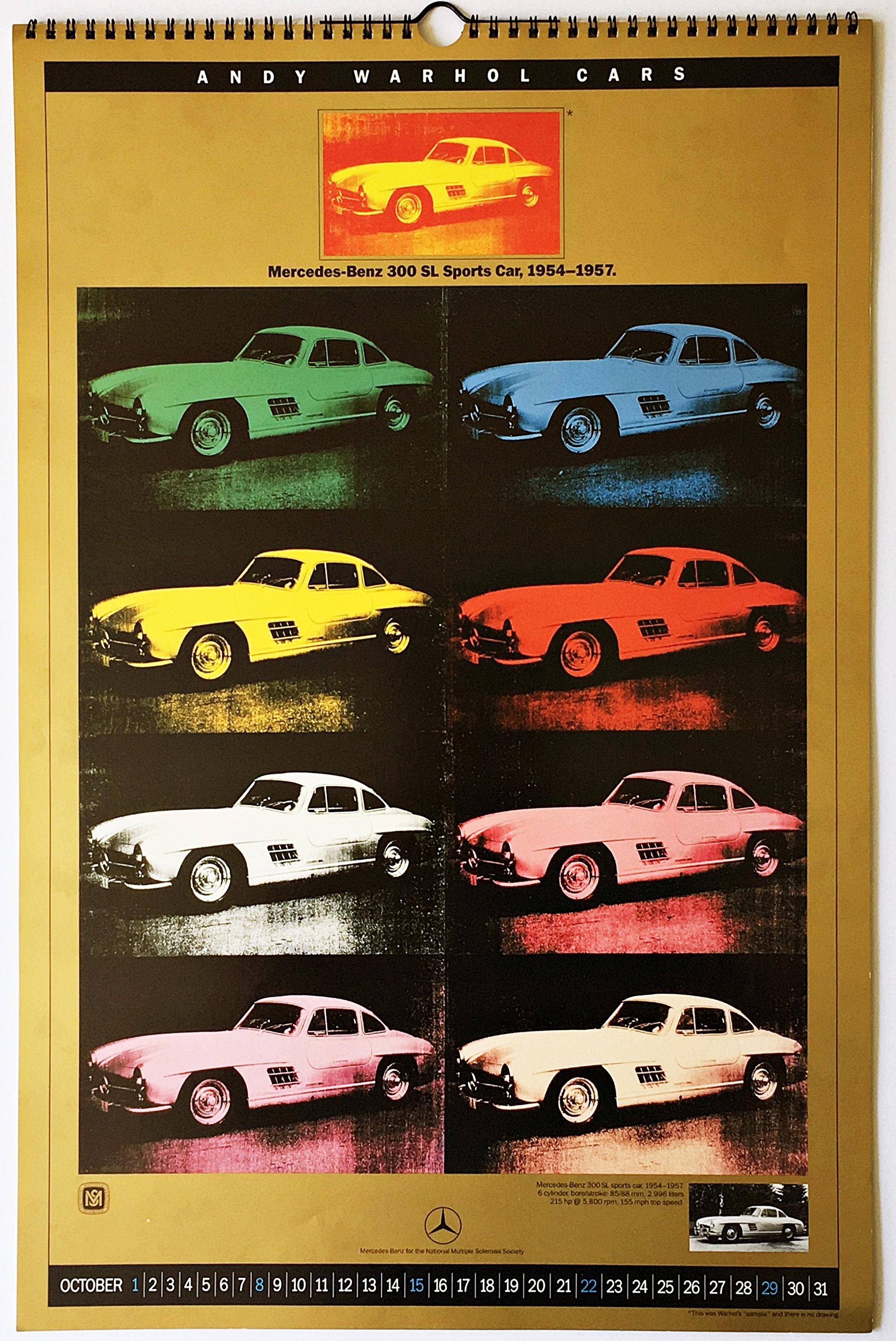Andy Warhol Cars 1989 (Calendario) 10