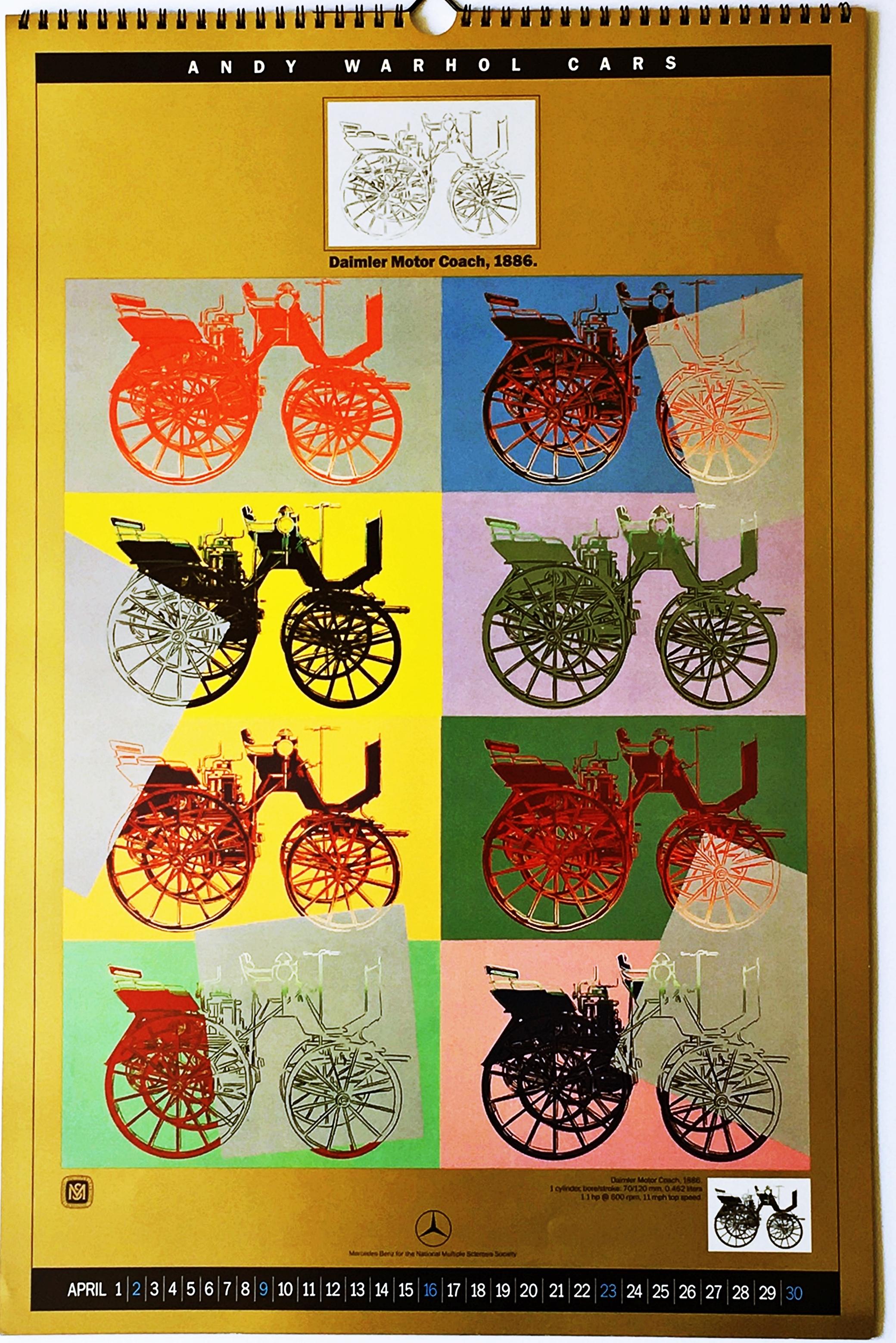 Andy Warhol Cars 1989 (Calendario) 9