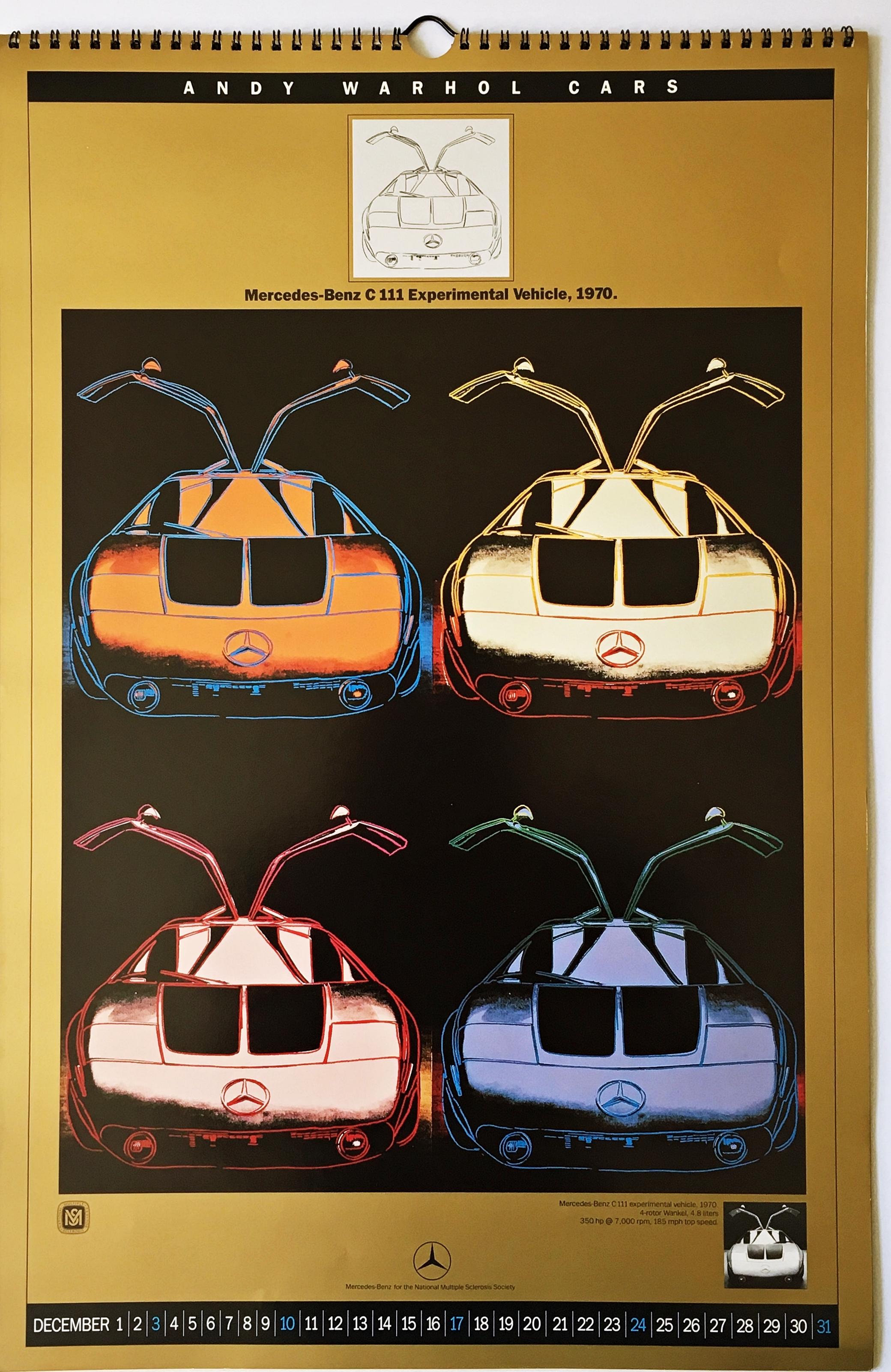 Andy Warhol Cars 1989 (Calendario) 14