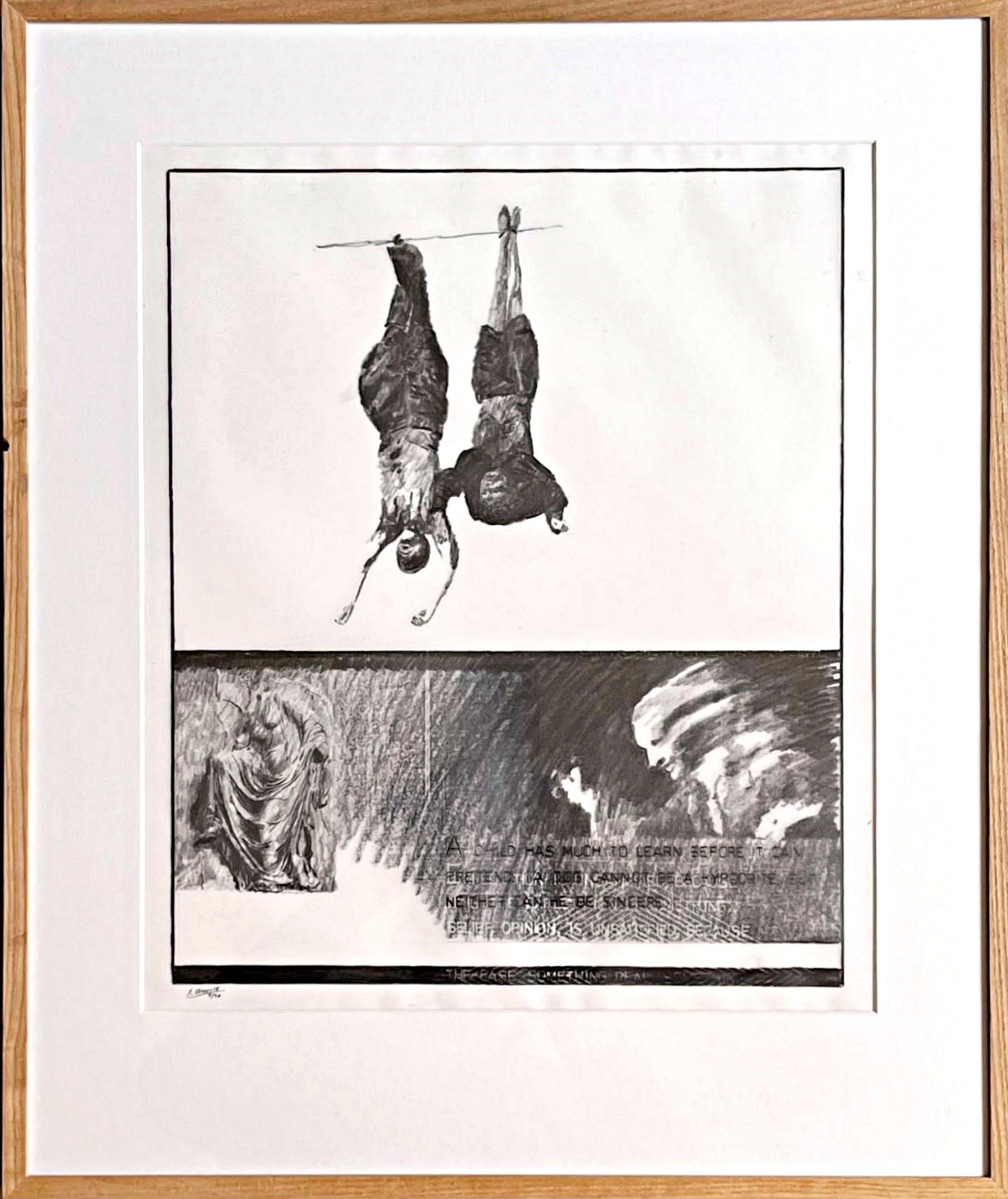 Nachforschungen (mit Guggenheim Museum Exhibition Label) (Minimalistisch), Art, von Robert Morris