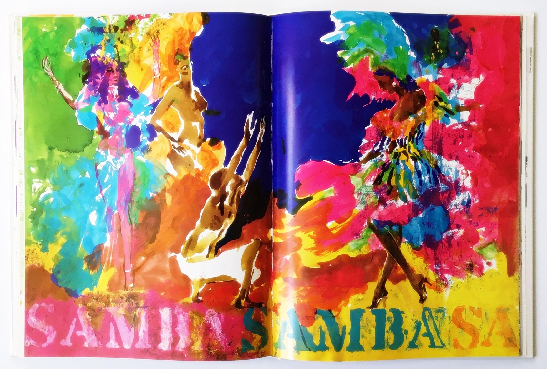 Large illustrated Carnaval gift book in bespoke box (Hand Signed and Numbered) For Sale 2