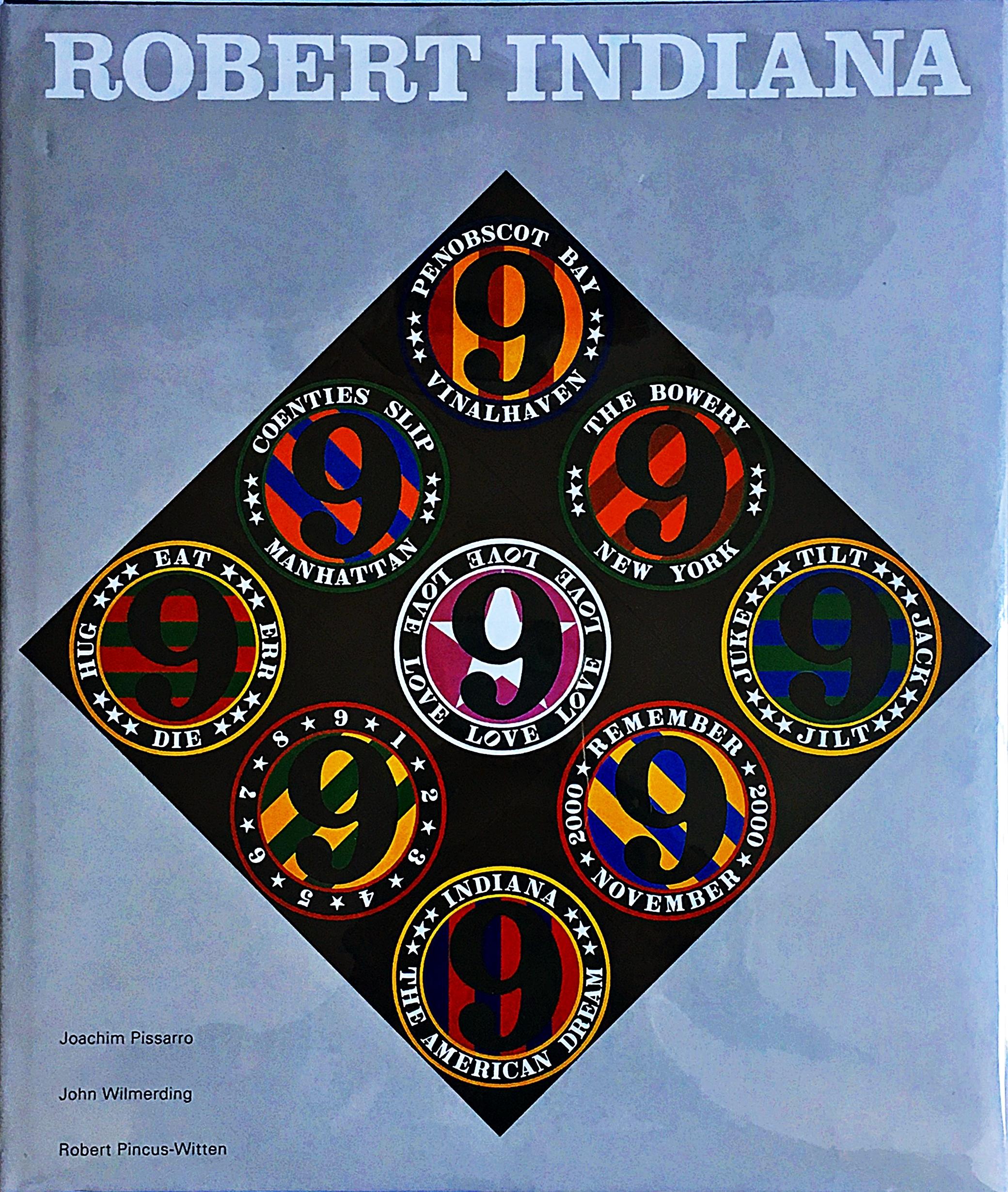 Robert Indiana (hand signed and inscribed hardback monograph) For Sale 2