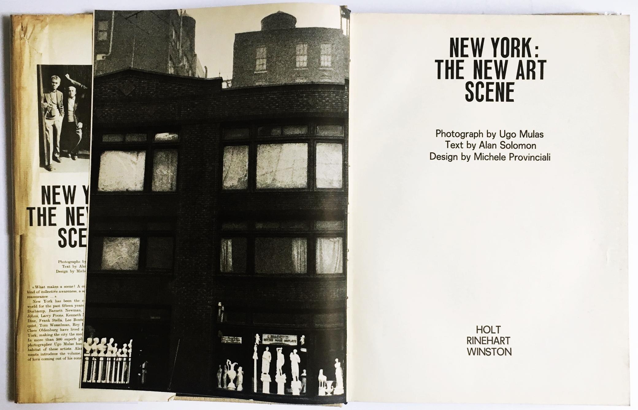 The New Art Scene (livre emblématique signé à la main par Frank Stella, Larry Poons & Dine) en vente 10