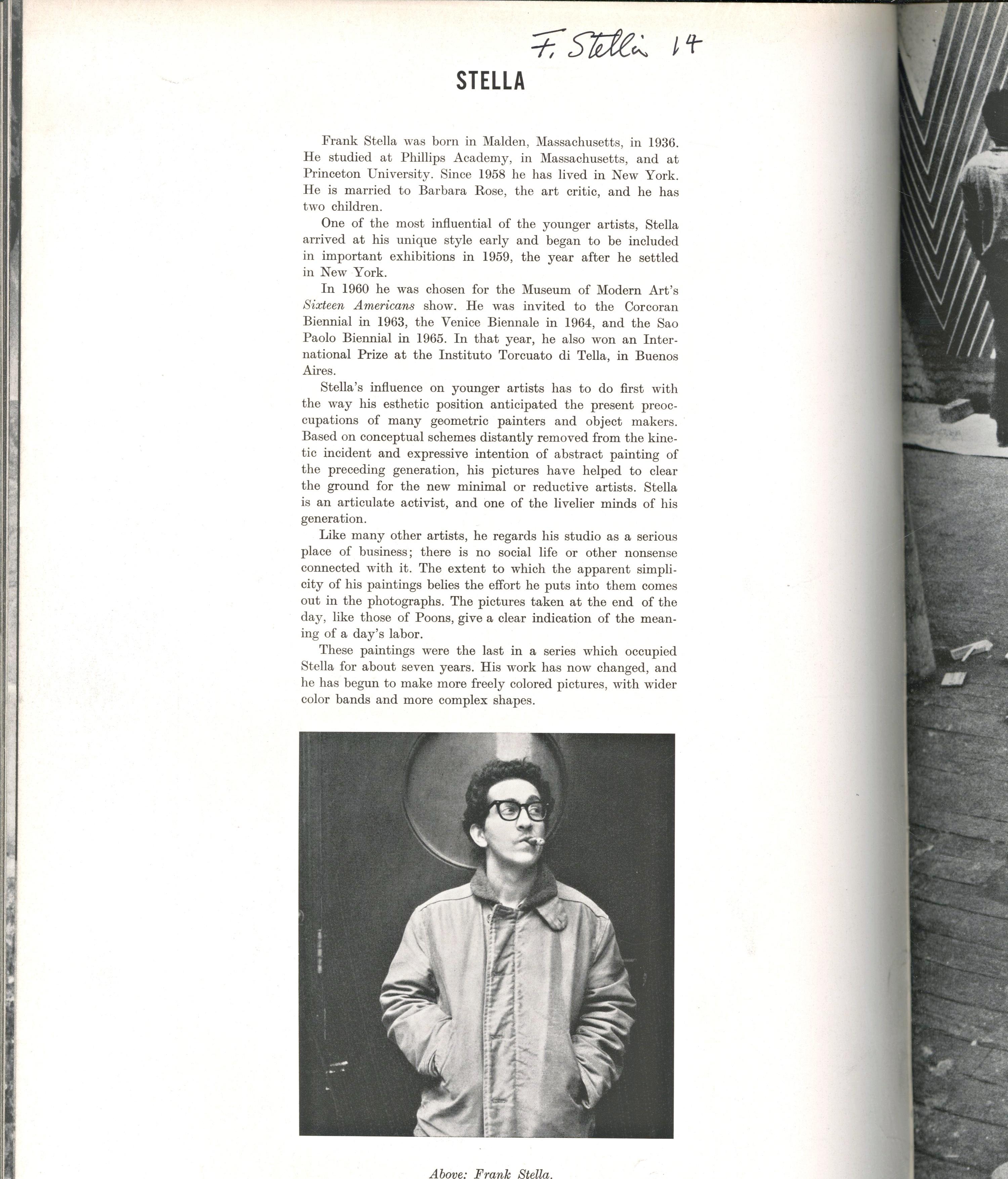 The New Art Scene ( ikonisches Buch, handsigniert von Frank Stella, Larry Poons & Dine) im Angebot 1