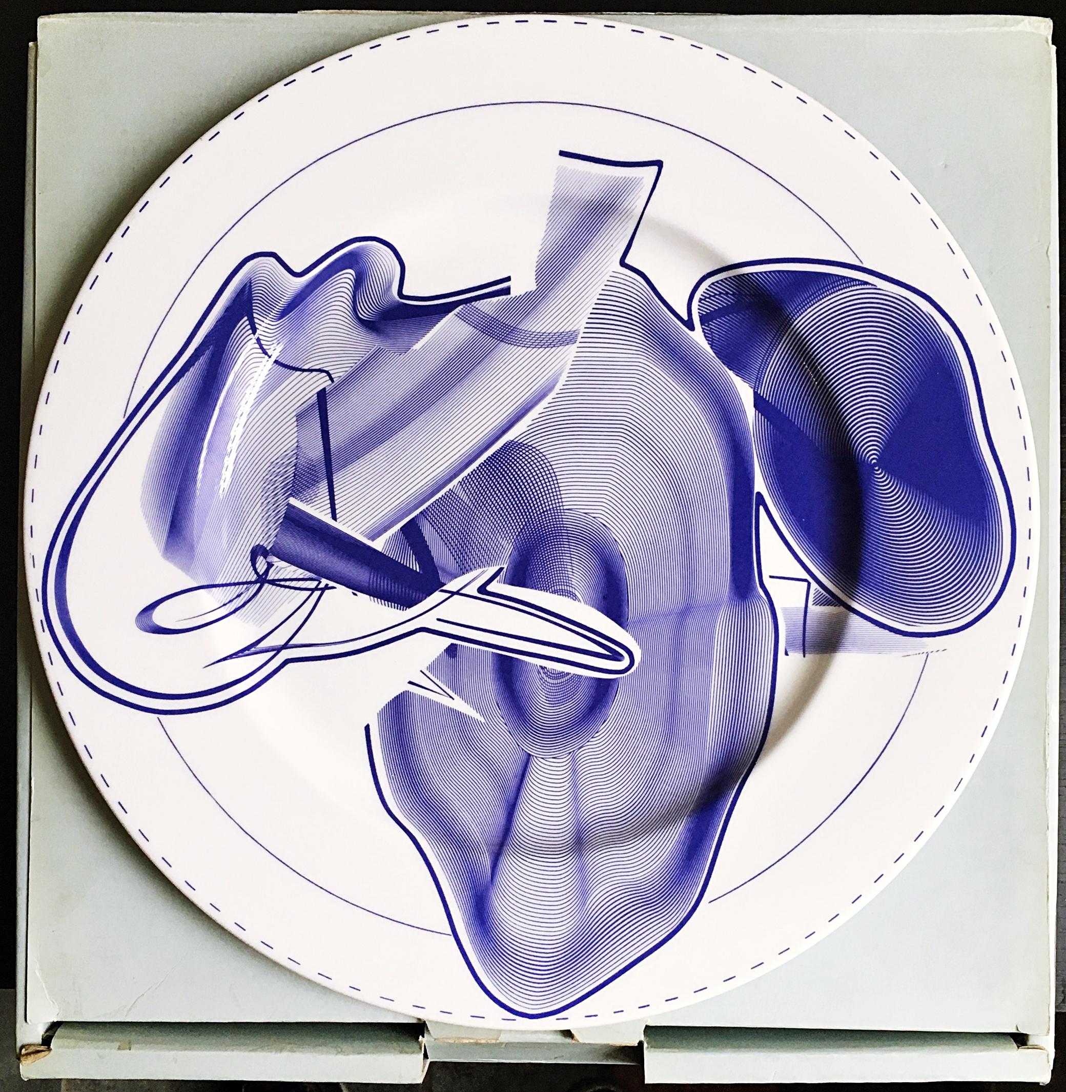 Vortex Engravings: Four Limited Edition Plates (with COA signed by Frank Stella) For Sale 13