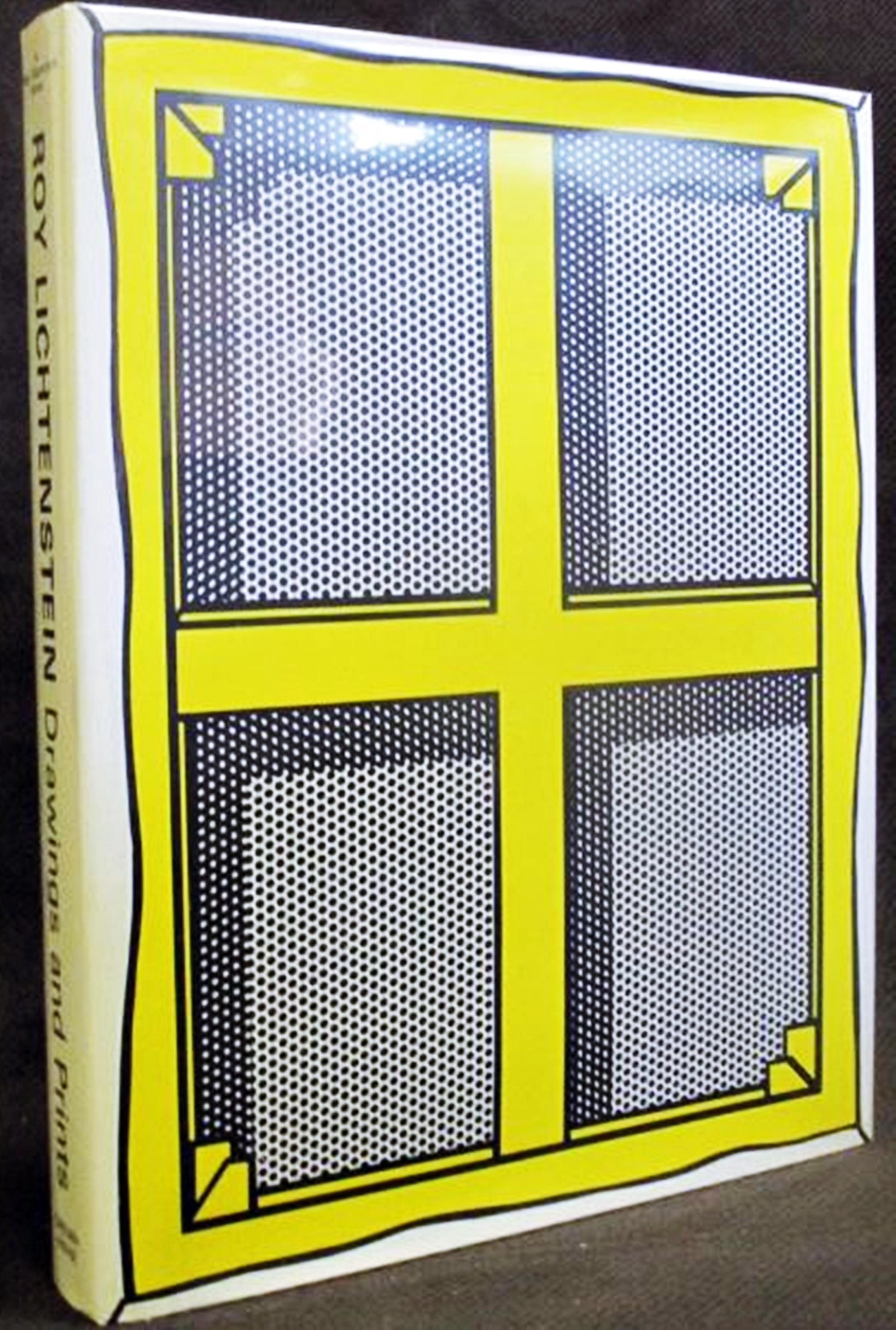 Hardback monograph of drawings and prints hand signed and inscribed by artist - Pop Art Art by Roy Lichtenstein