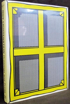 Roy Lichtenstein - Hardback monograph book autographed signed by Pop artist