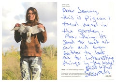 Sarah Lucas Handwritten Letter
