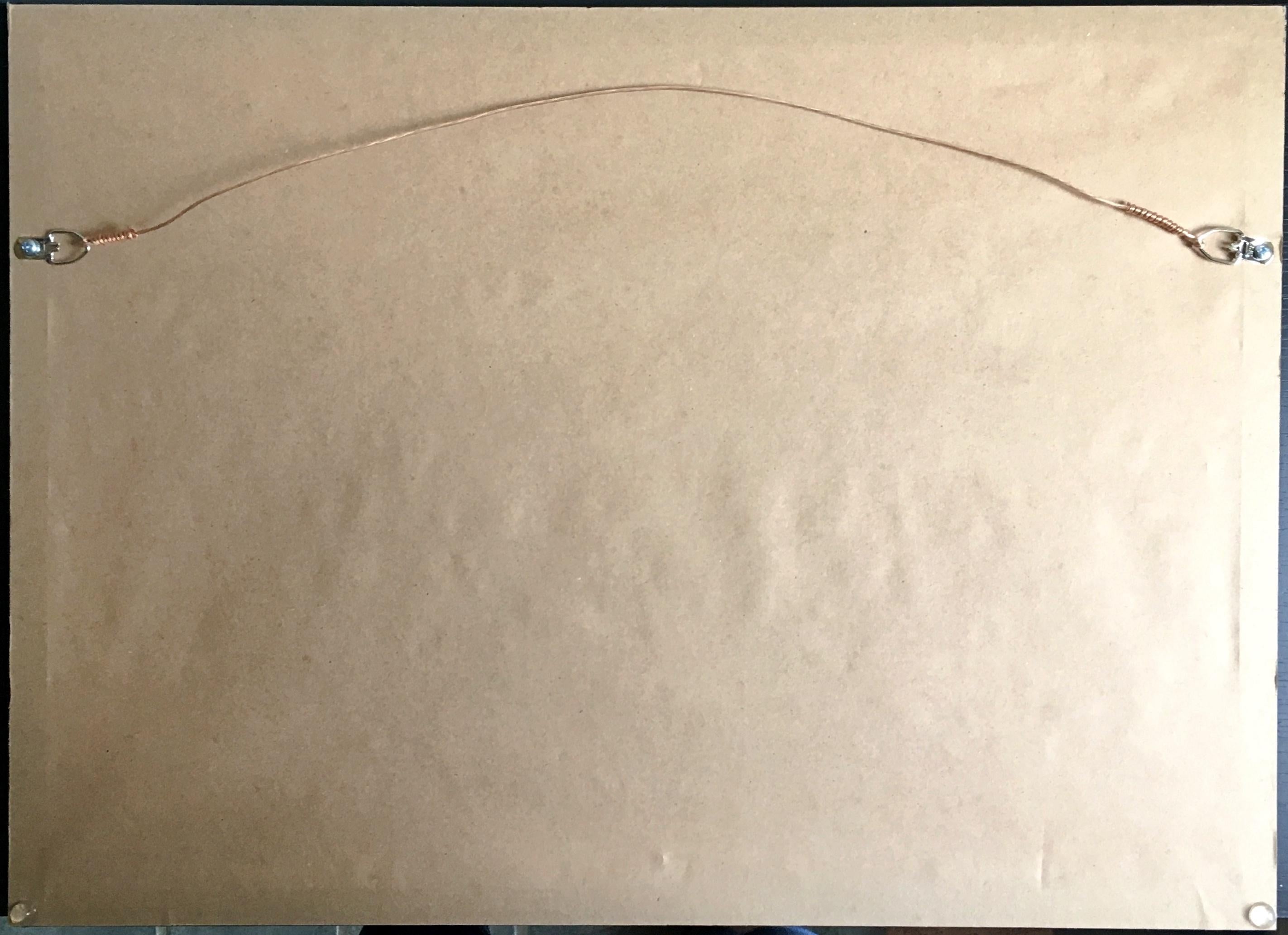 Larry Rivers
Französisches Geld, ca. 1966
Original-Graphitzeichnung mit lithografischer Collage
In der Mitte der Collage mit Graphitstift signiert.
Inklusive Rahmen
Larry Rivers Original, einzigartige Zeichnung mit Lithographie, Französisch Geld.