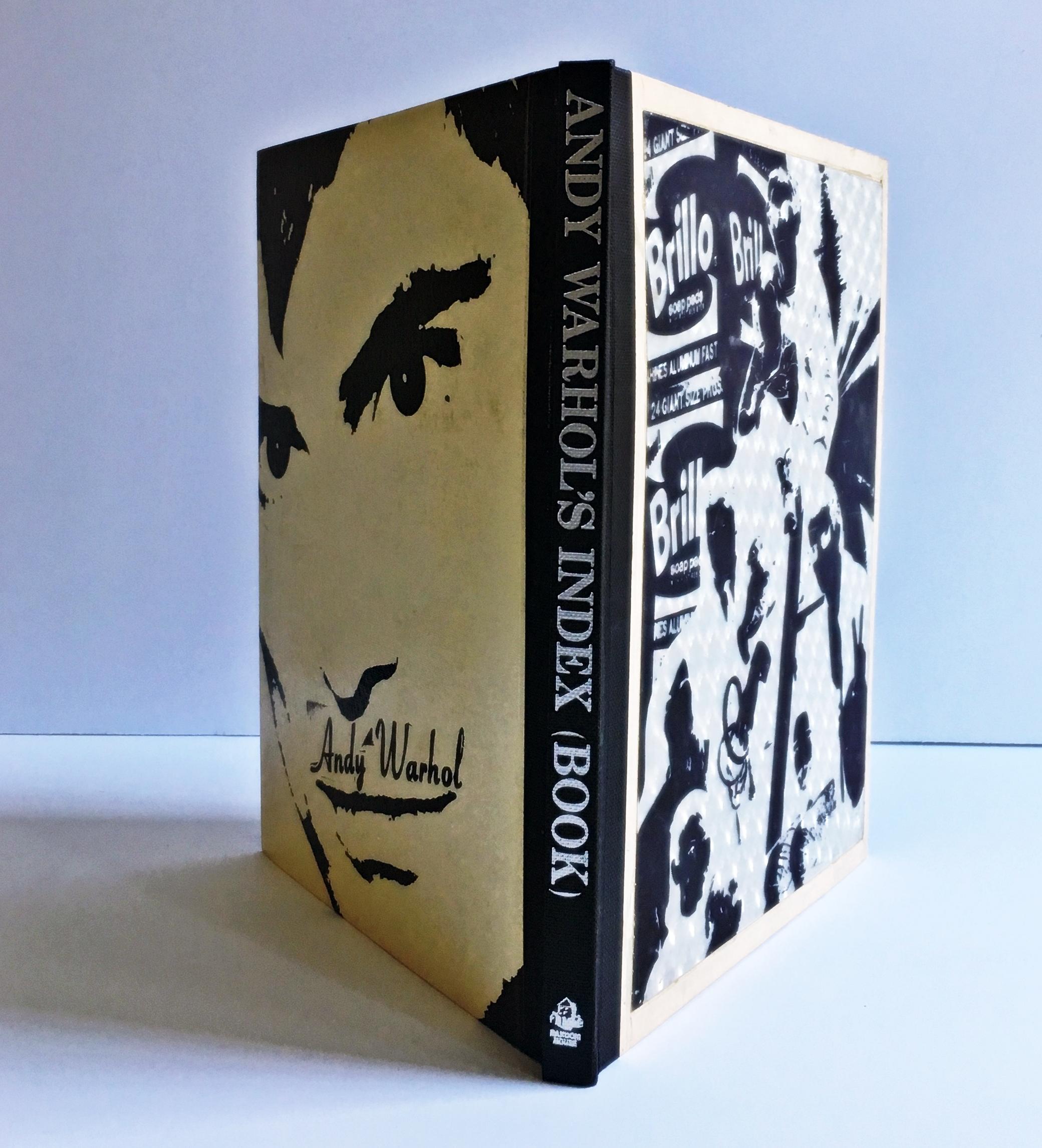 Livre d'index d'Andy Warhol, 1ère édition de monographie à dos rigide, avec inserts en 3D holographe en vente 2