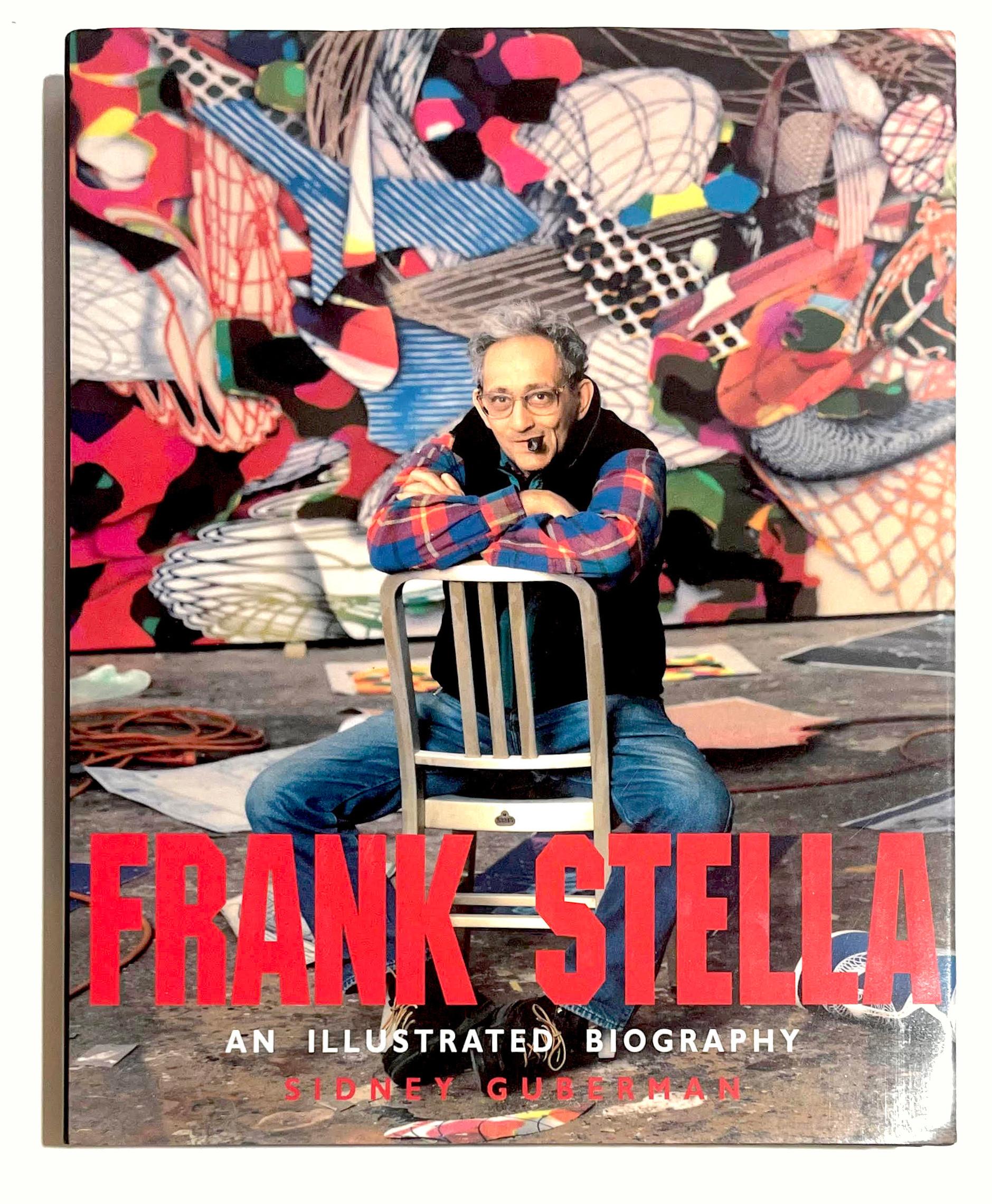 Frank Stella; An Illustrated Biography (Hand signed and dated by Frank Stella) For Sale 1