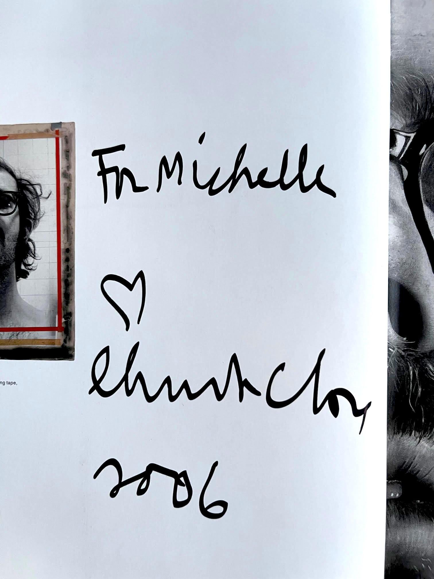 Book: Chuck Close Self-Portraits 1967-2005 (Signed and inscribed with doodle) For Sale 4