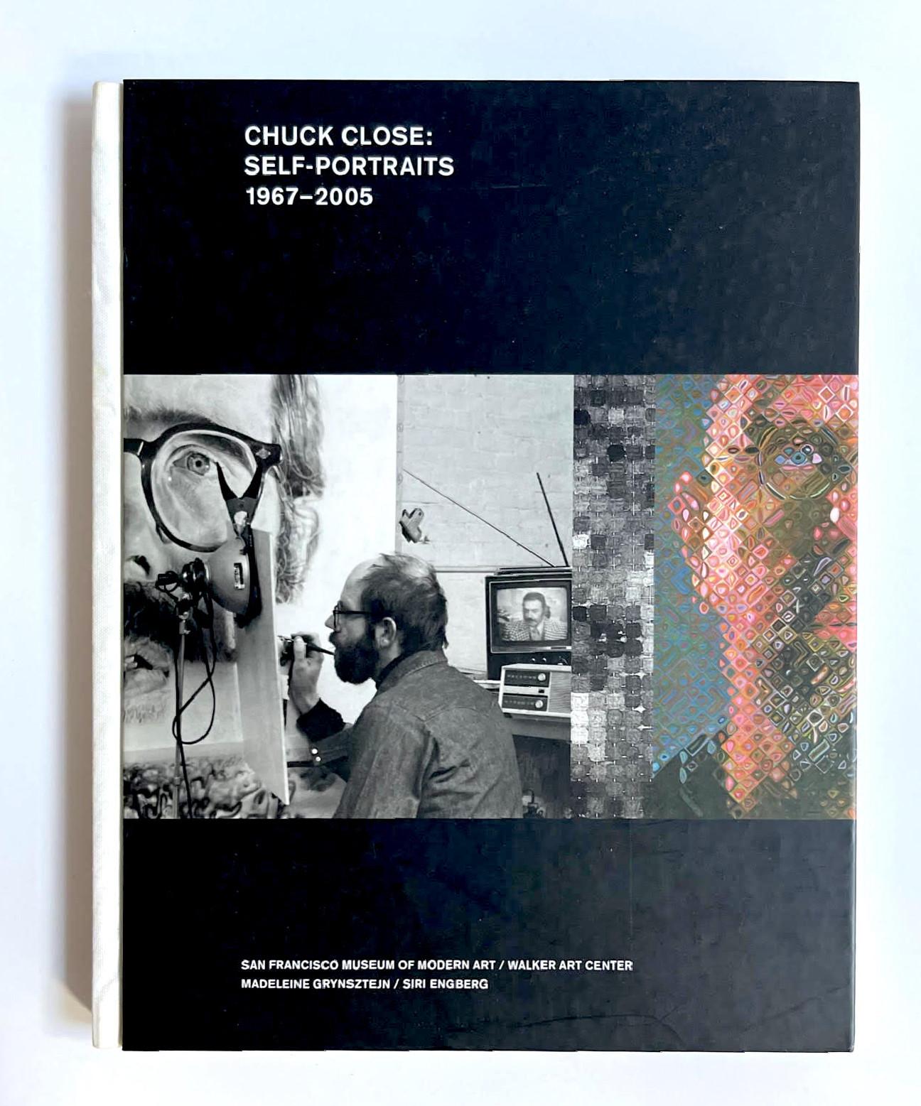 Book: Chuck Close Self-Portraits 1967-2005 (Signed and inscribed with doodle) For Sale 1