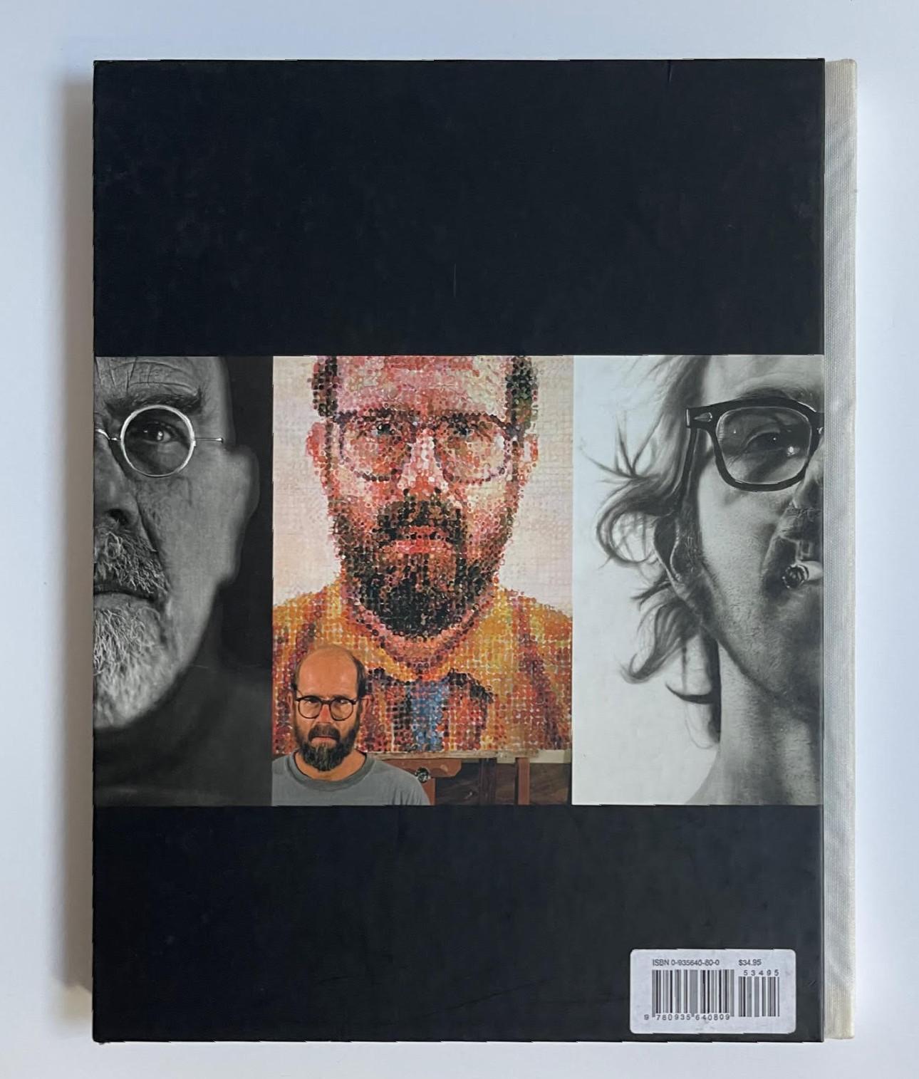 Book: Chuck Close Self-Portraits 1967-2005 (Signed and inscribed with a heart) For Sale 1