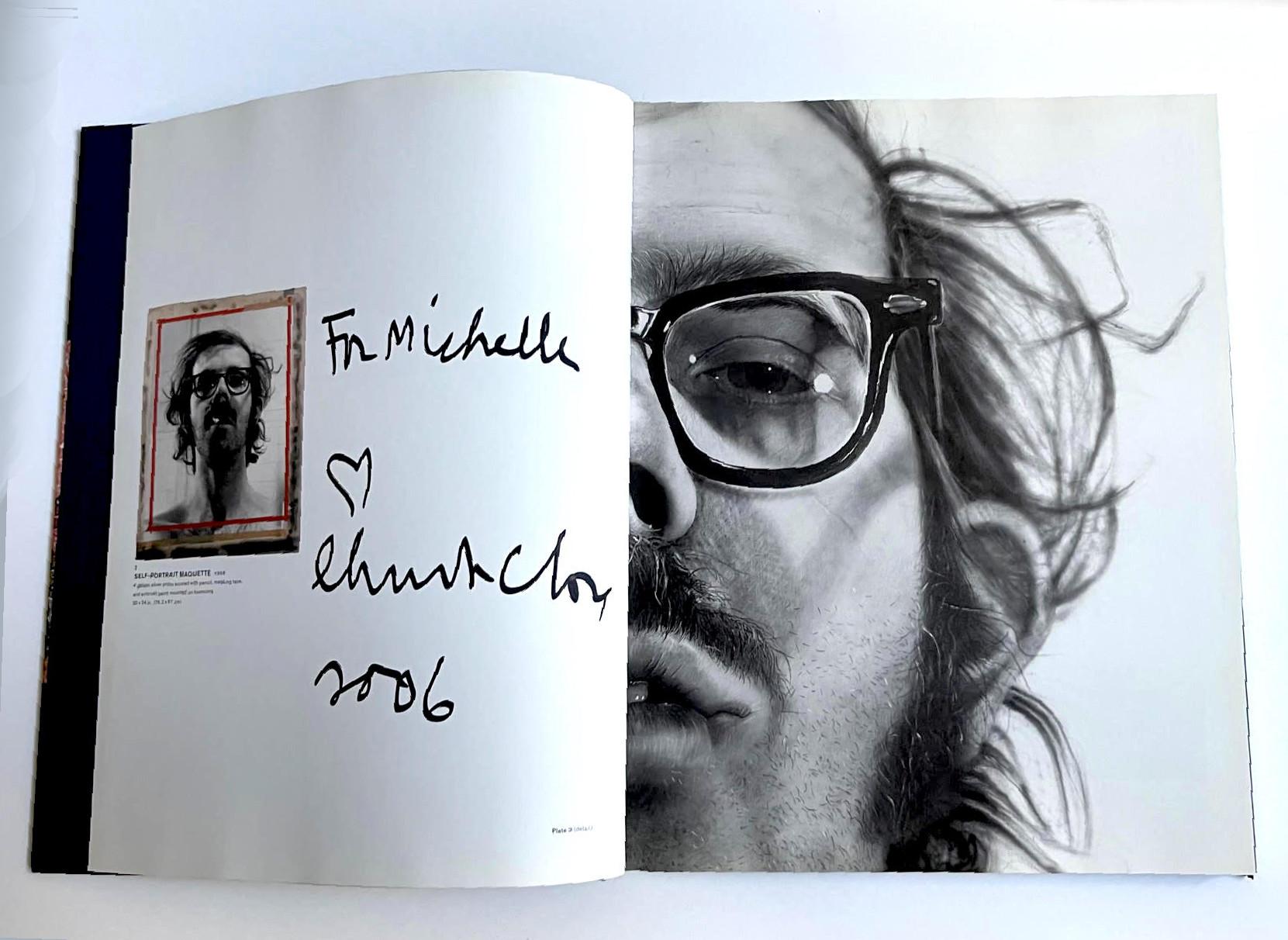 Book: Chuck Close Self-Portraits 1967-2005 (Signed and inscribed with doodle) For Sale 3