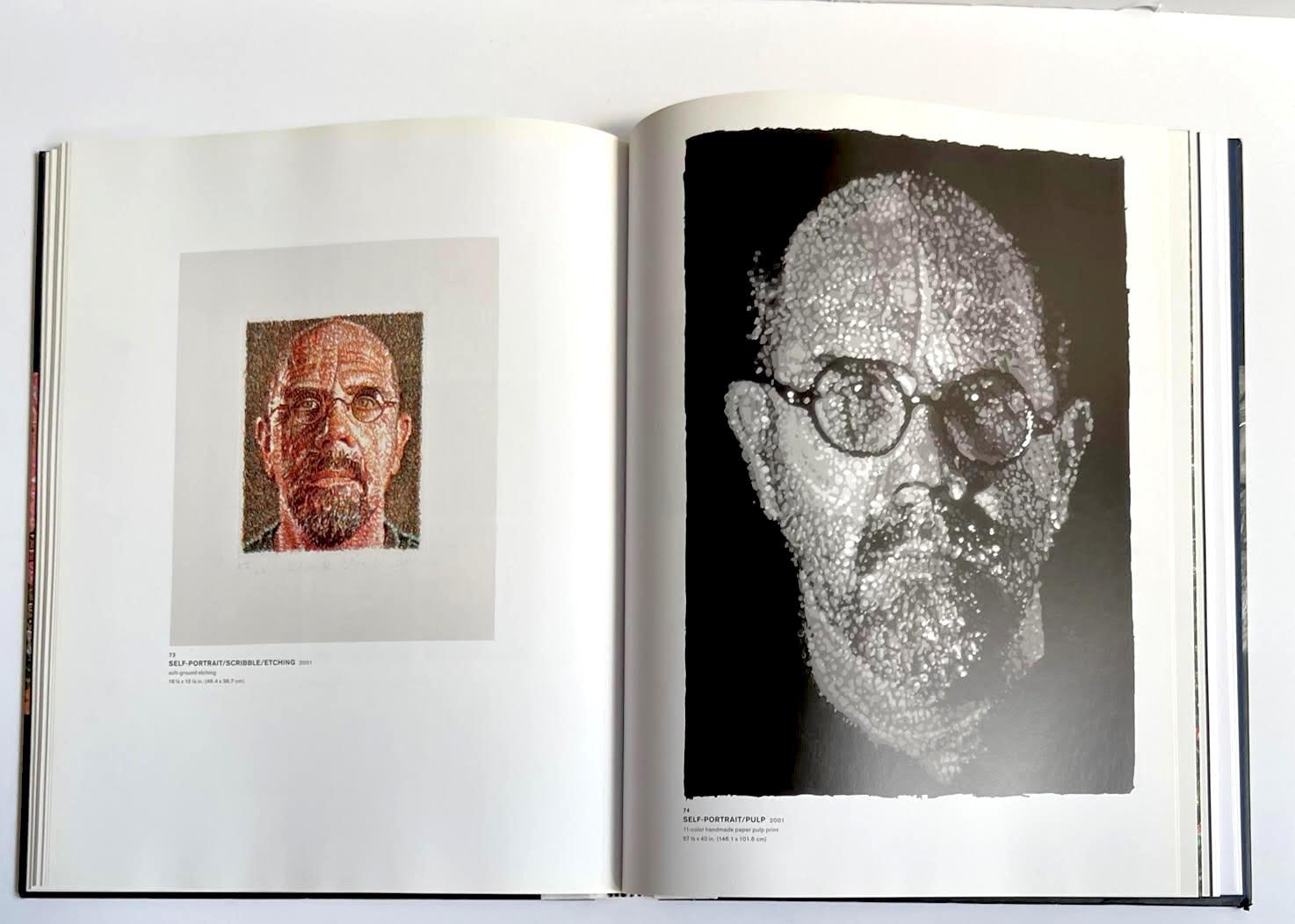 Book: Chuck Close Self-Portraits 1967-2005 (Signed and inscribed with doodle) For Sale 9