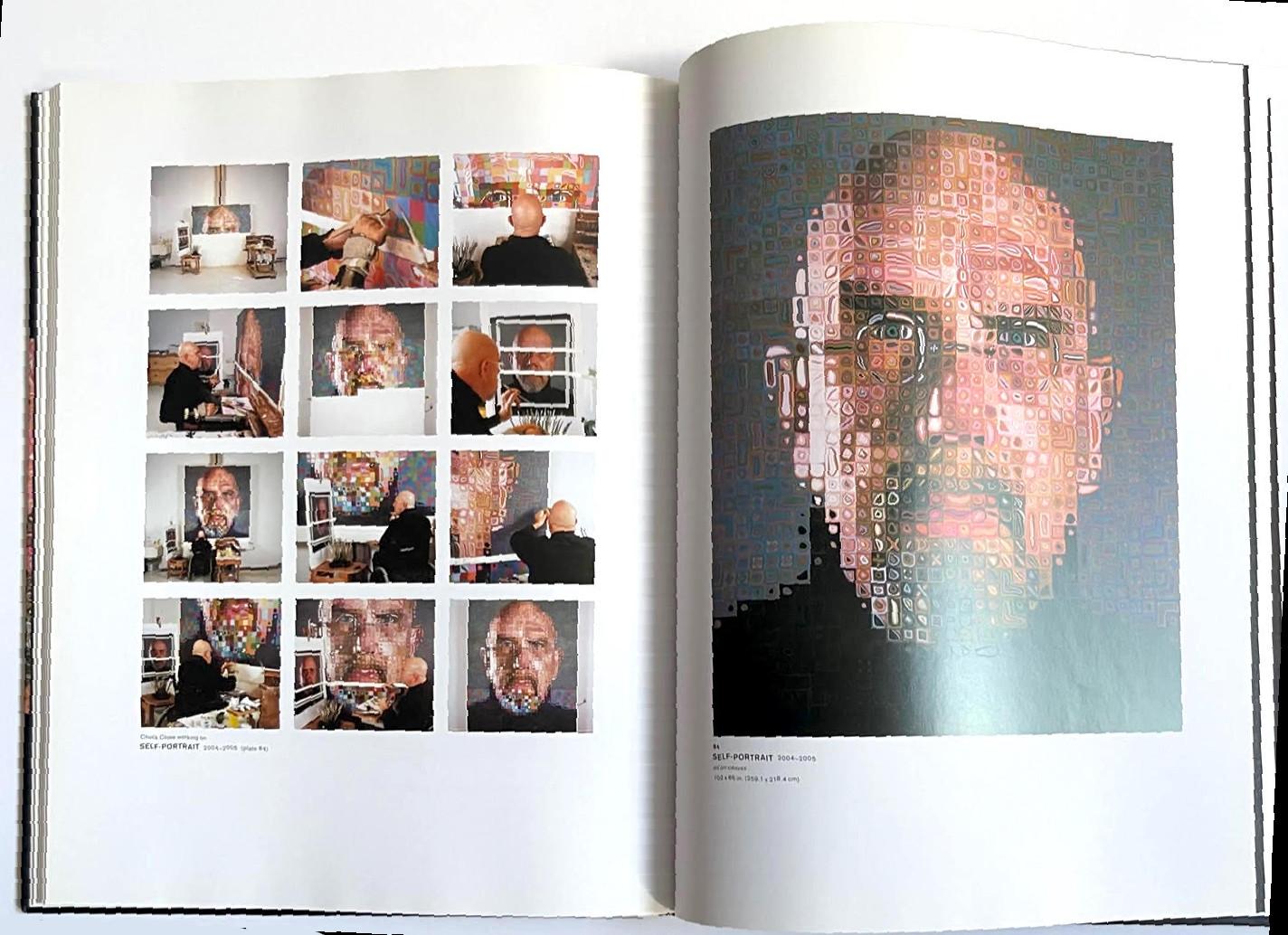 Book: Chuck Close Self-Portraits 1967-2005 (Signed and inscribed with doodle) For Sale 10