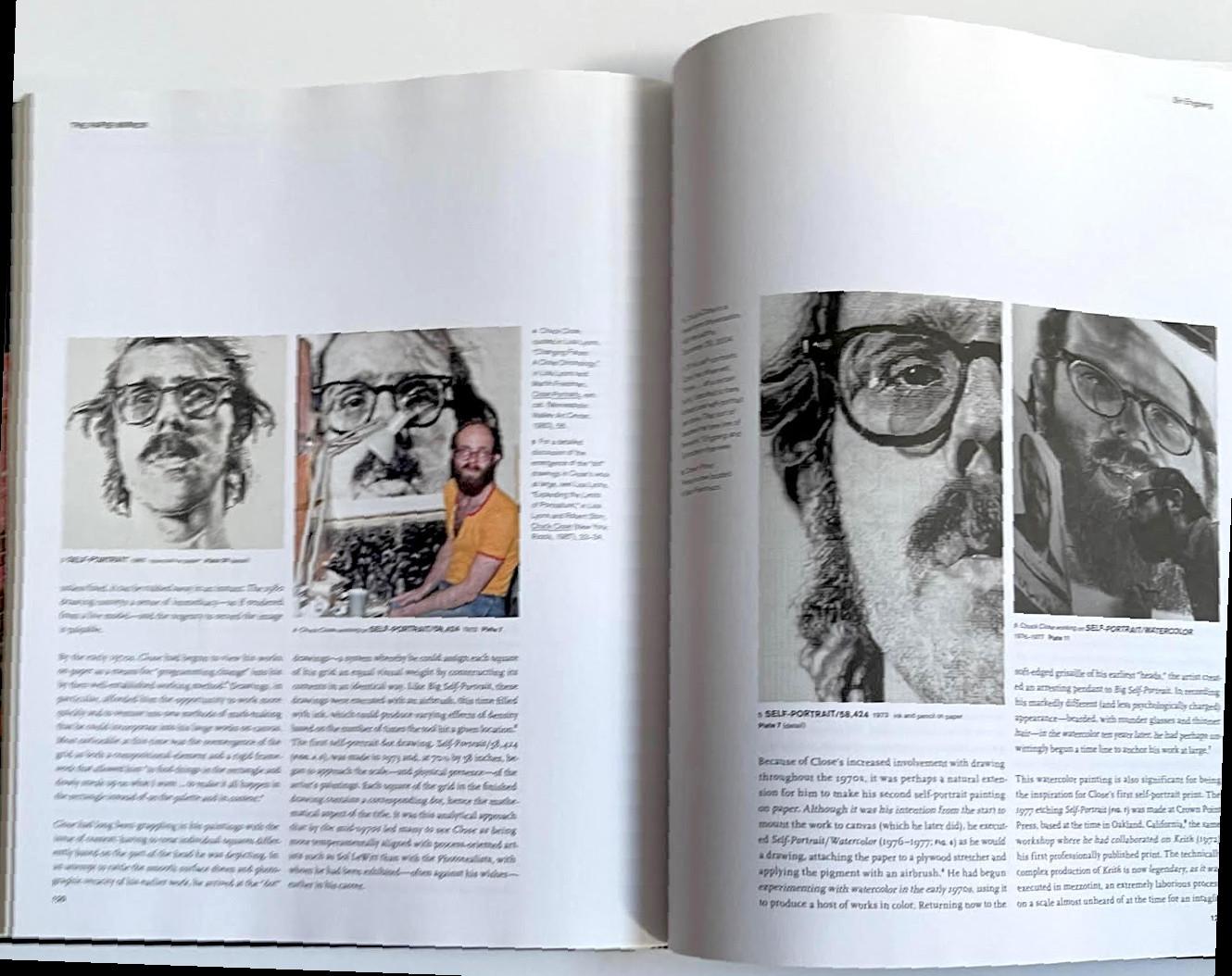 Book: Chuck Close Self-Portraits 1967-2005 (Signed and inscribed with doodle) For Sale 11