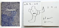 Disegno originale in monografia (firmato e iscritto da Harmony Korine a Nadine)