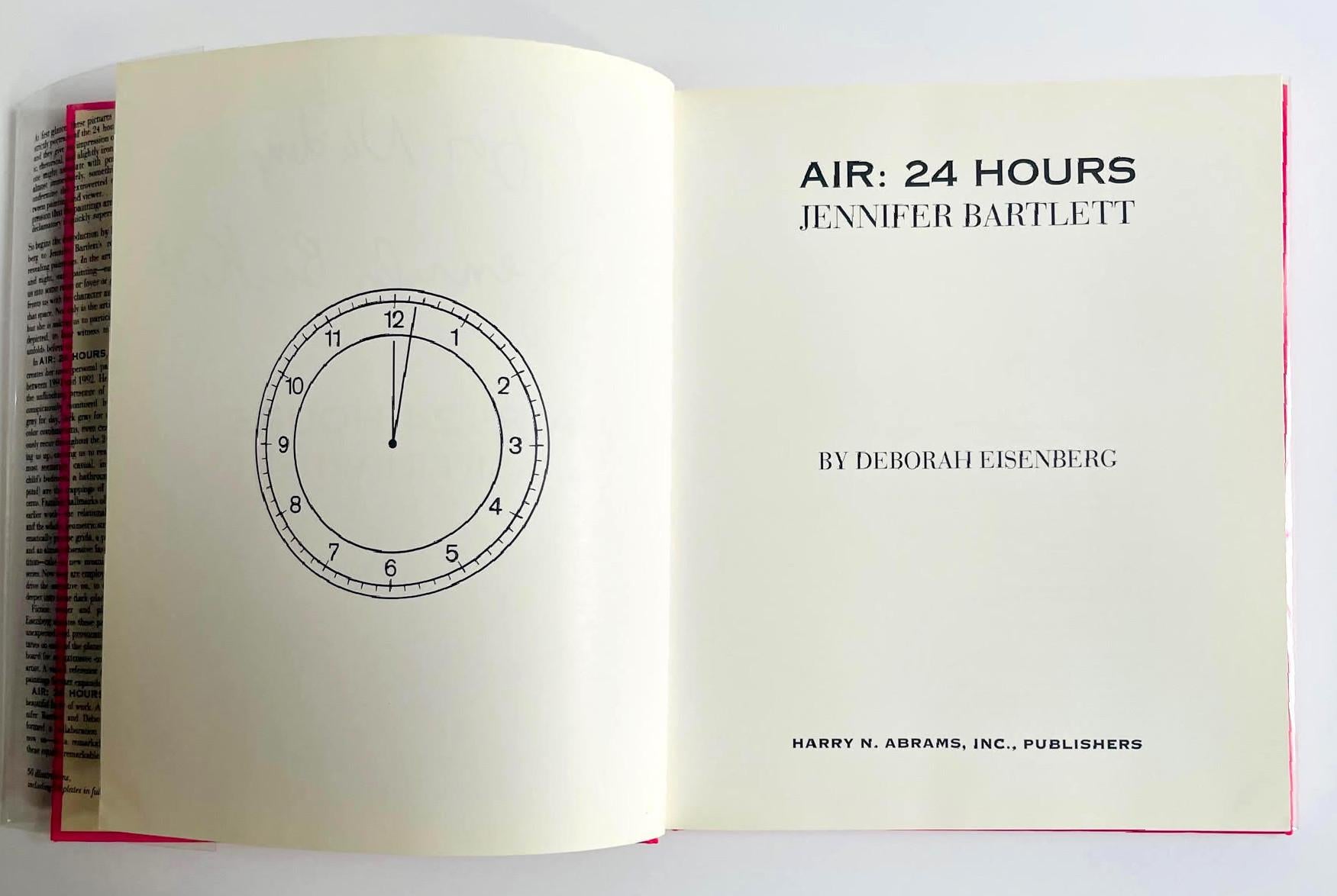 Air: 24 Hours (Hand signed and inscribed hardback monograph) abstract figurative For Sale 2