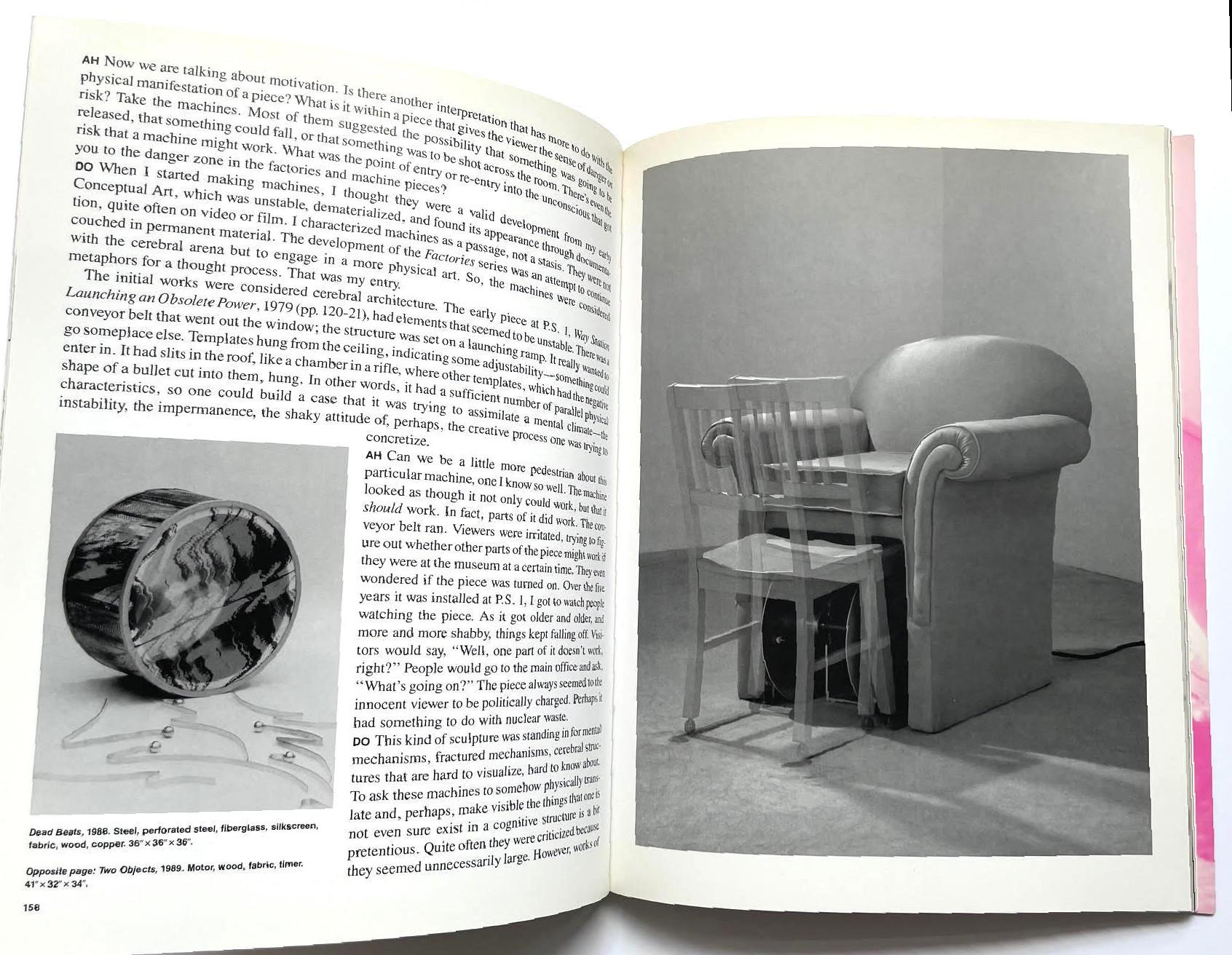 Livre : Selected Works 1967-90 And the Mind Grew Fingers (et la lettre écrite à la main) en vente 12