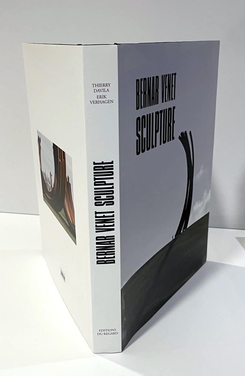 Bernar Venet-Skulptur (Monographie - handsigniert und Kevin von Venet beschriftet) im Angebot 1
