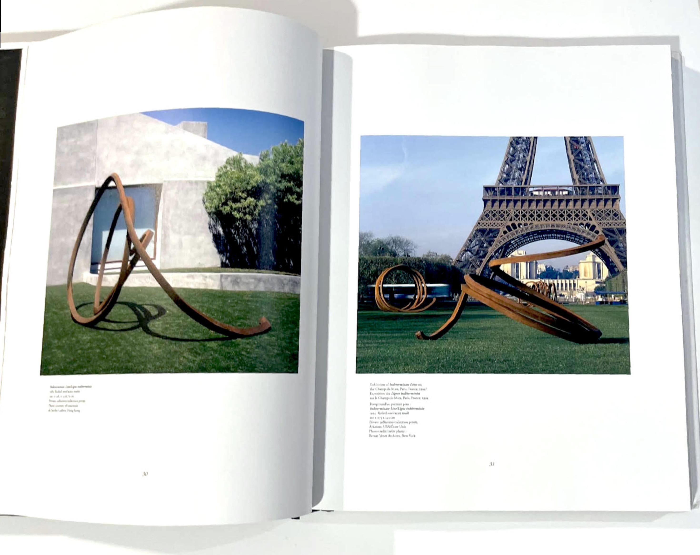 Bernar Venet Sculpture (Monograph - hand signed and inscribed to Kevin by Venet) For Sale 3