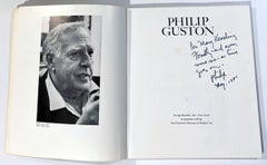 Monographie : Philip Guston (signée, inscrite et datée par un grand collectionneur)