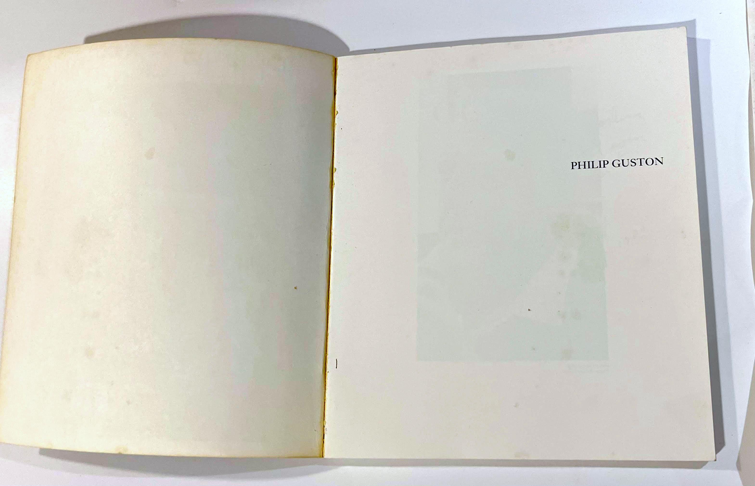 Monographie : Philip Guston (signée, inscrite et datée par un grand collectionneur) en vente 6