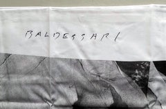 Two Screenprinted pillow cases (one hand signed by Baldessari) in bespoke box
