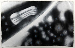 Recordando Florida. Pintura abstracta en técnica mixta sobre papel, única y firmada Enmarcada