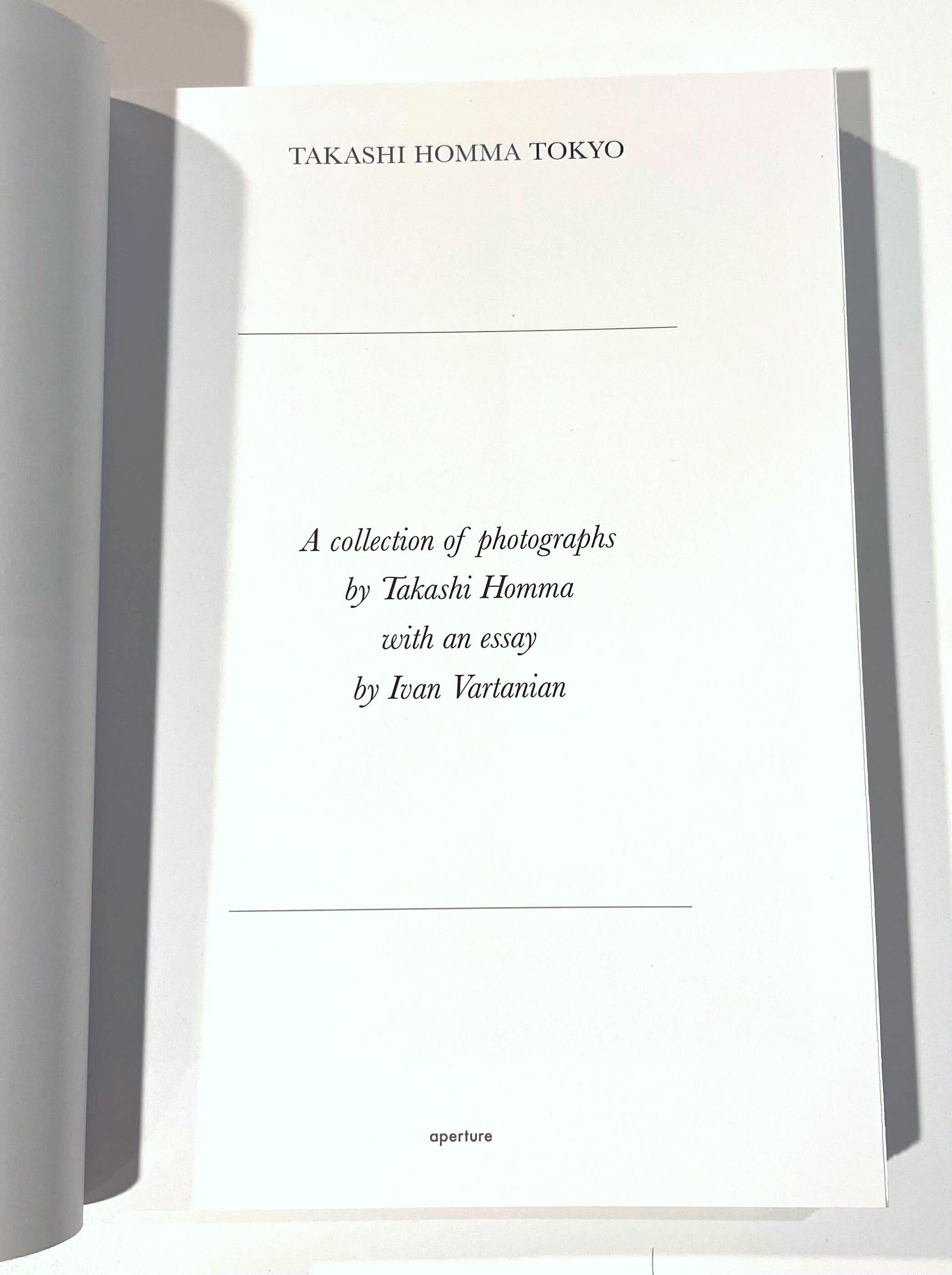 Takashi Homma Tokyo monograph, hand signed, inscribed and dated by Takashi Homma For Sale 5