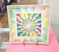 Madame De Stael, plato de postre de cerámica (porcelana) con caja -¡es un regalo estupendo!