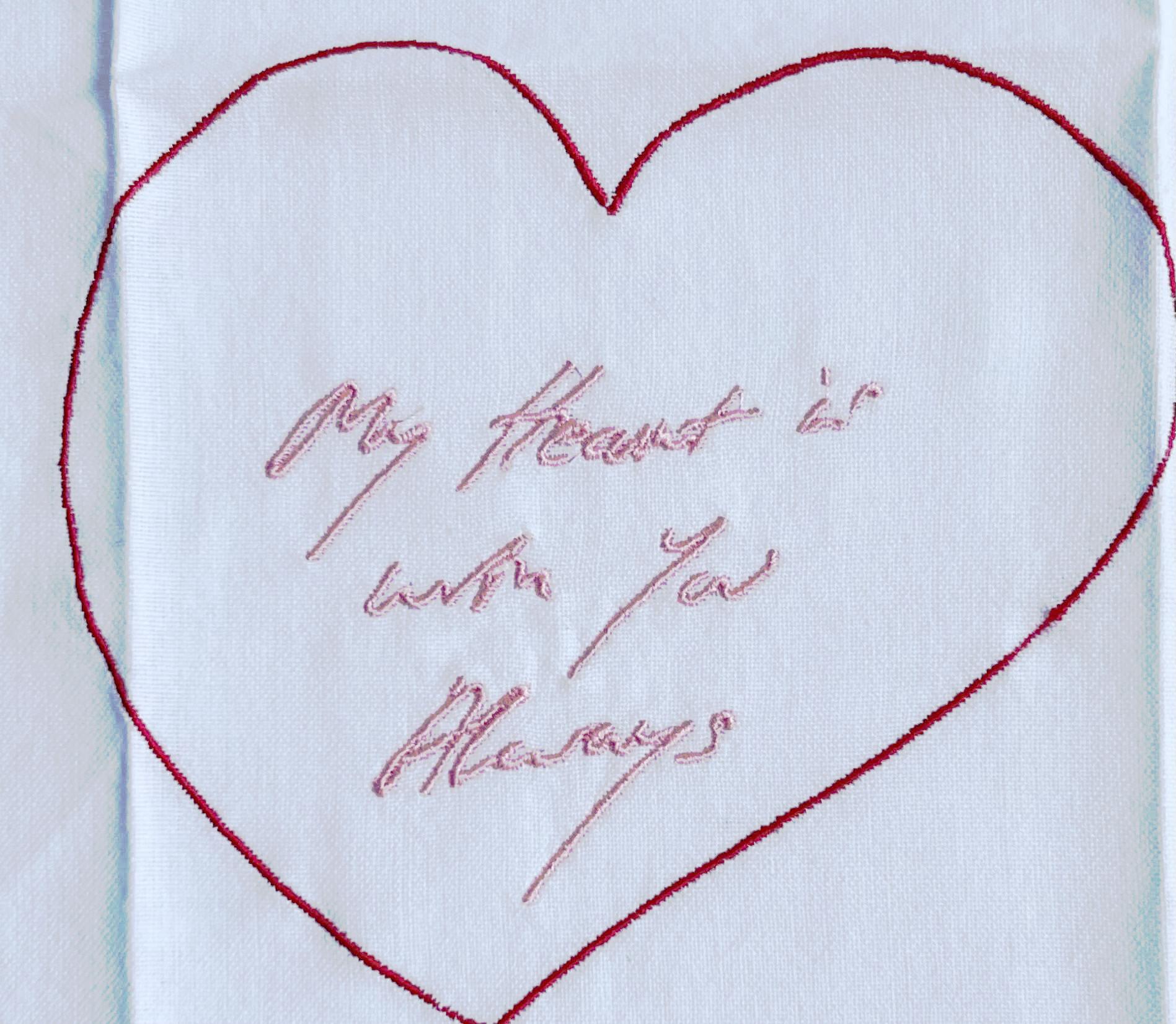 My Heart is With You Always - Contemporary Art by Tracey Emin
