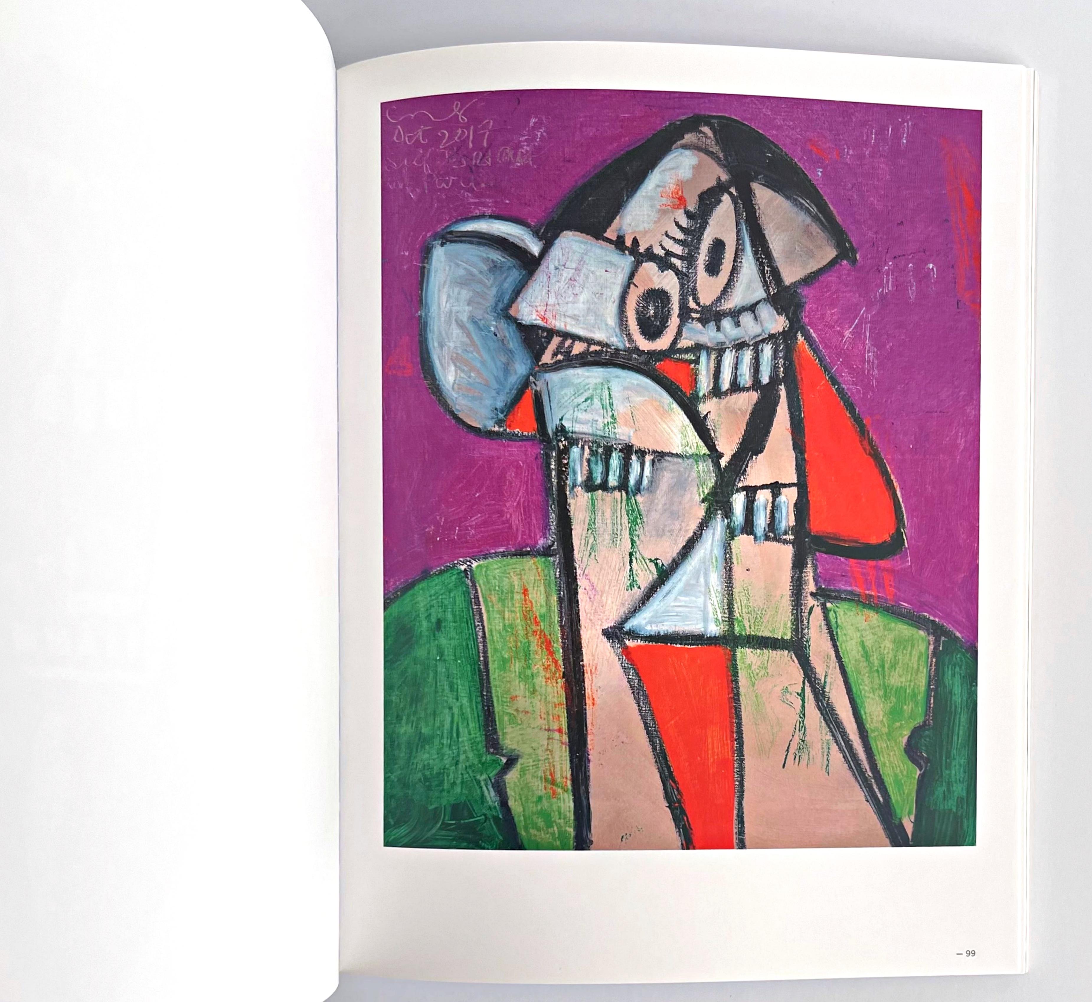Limited Edition monograph with slipcase: George Condo at Cycladic (hand signed) For Sale 13