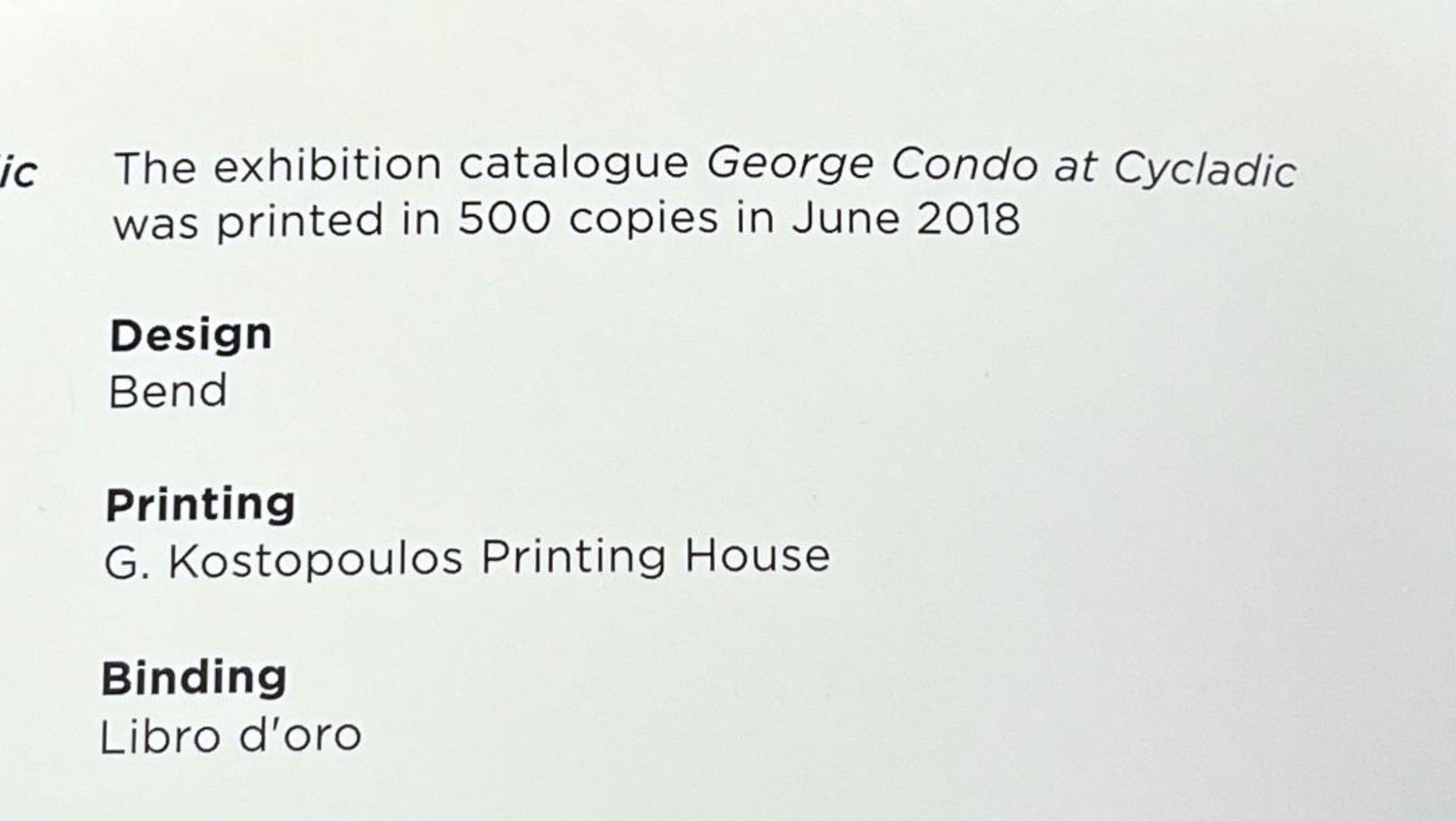 Monographie in limitierter Auflage mit Schublade: George Condo at Cycladic (handsigniert) im Angebot 3