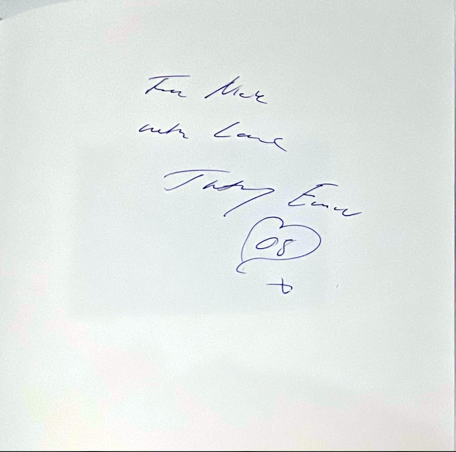 Monograph: You Left Me Breathing (Hand signed and inscribed by Tracey Emin)