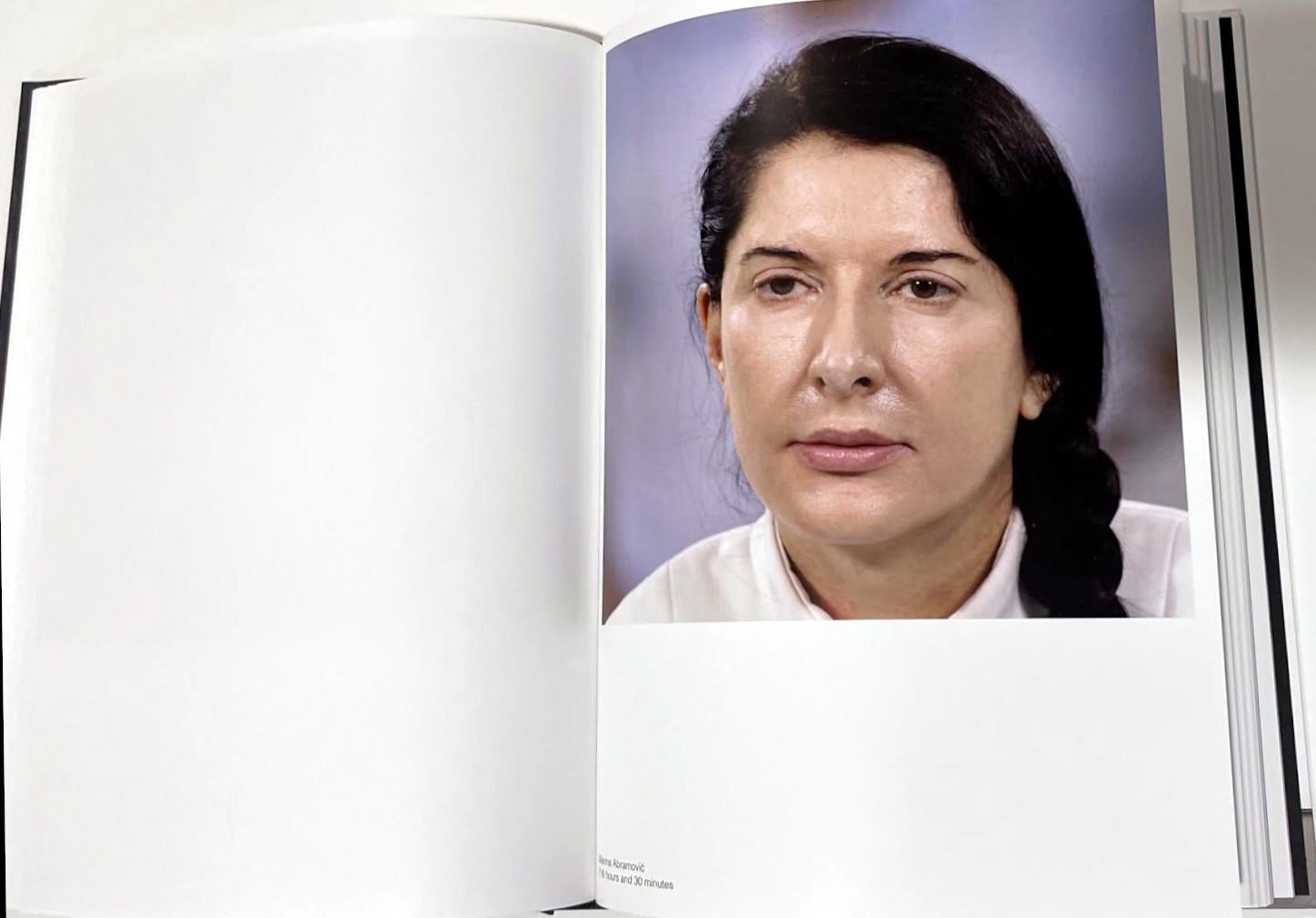 Monograph: Portraits in the Presence of Marina Abramovic (Hand signed)  For Sale 8