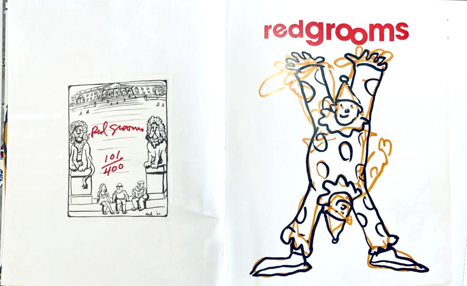 Monographische Monographie mit 3-D-Skulptur Pop-up (Hand signiert und nummeriert von Red Grooms) im Angebot 2
