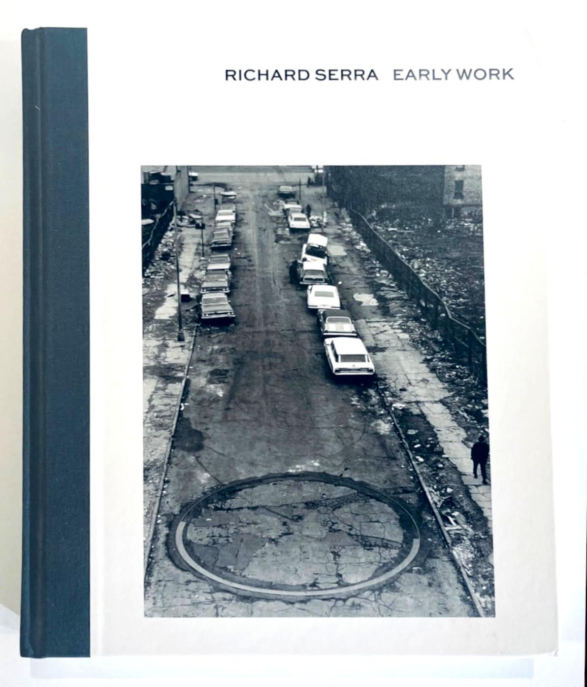 Monographie Hardback : Early Work (signée et datée à la main par Richard Serra) en vente 4