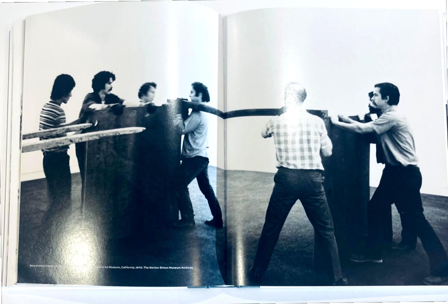 Hardback-Monographie: Frühes Werk (Handsigniert und datiert von Richard Serra) im Angebot 5