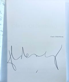 Claes Oldenburg, Claes Oldenburg (Hand signed by Claes Oldenburg), 1992