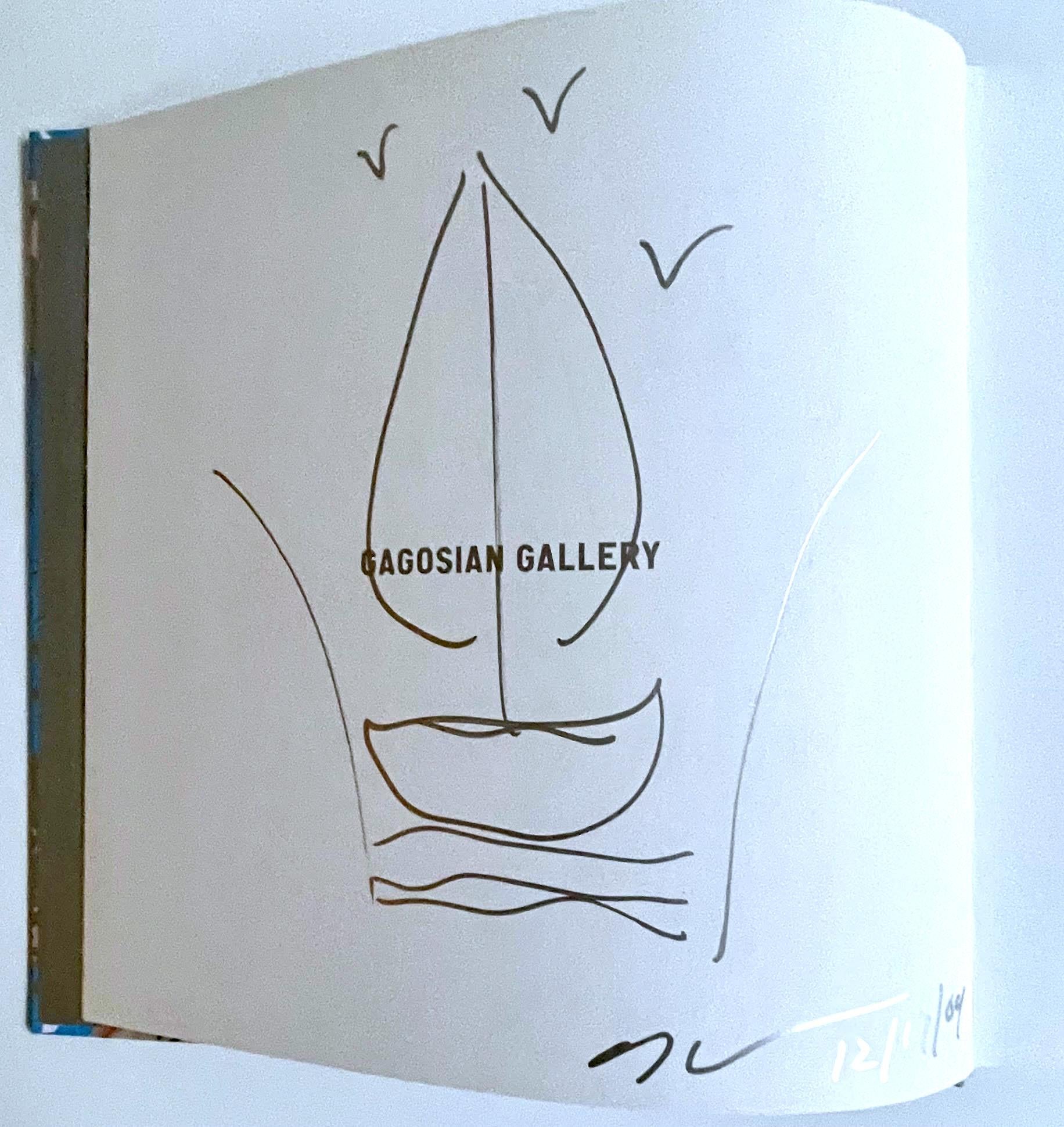 Jeff Koons
Untitled (Antiquity Drawing), 2009
Unique original drawing done in silver marker on the first front end page of Koons iconic monograph 