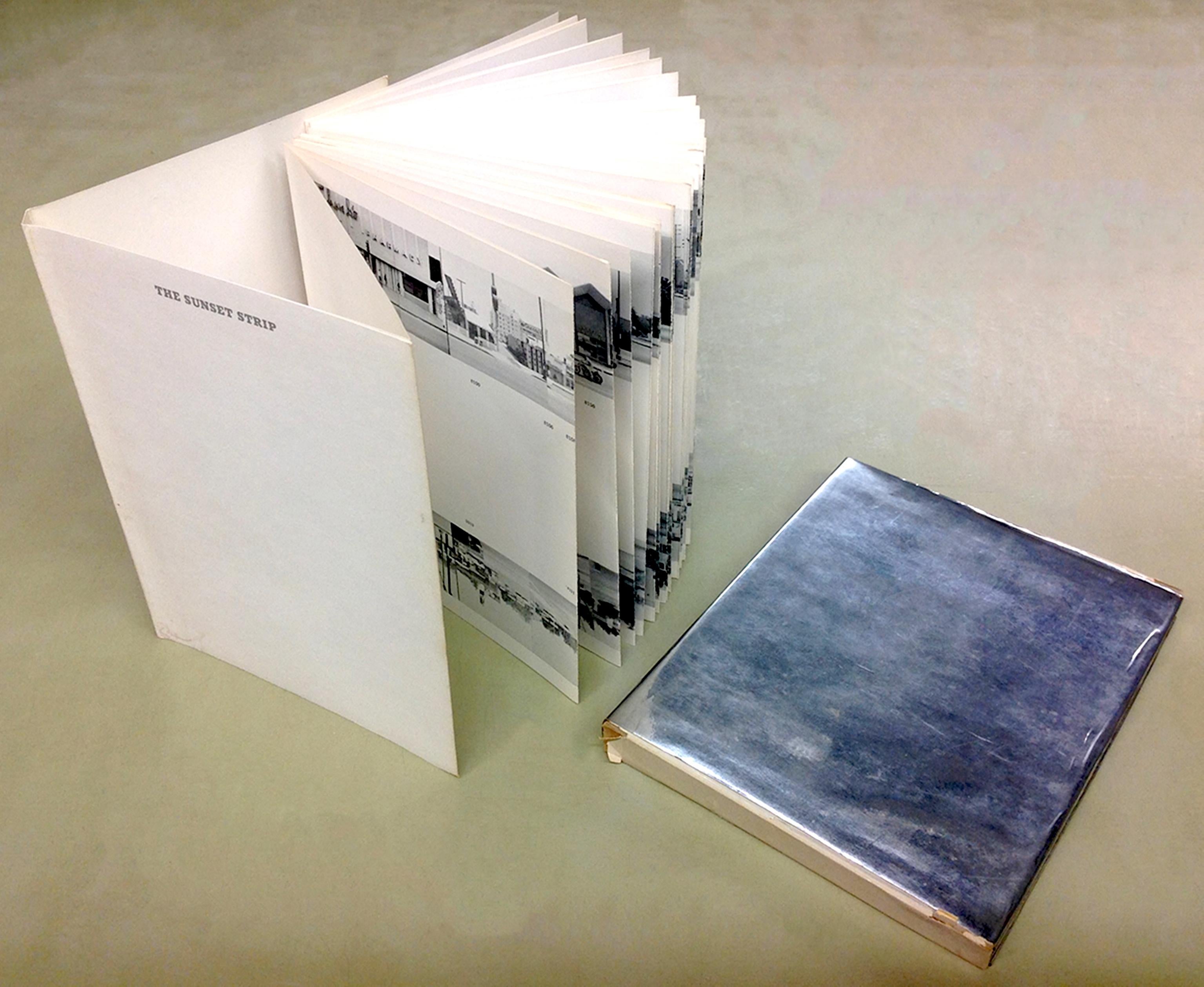 Every Building on the Sunset Strip, 1st Edition, Signed & inscribed w/provenance - Pop Art Mixed Media Art by Ed Ruscha
