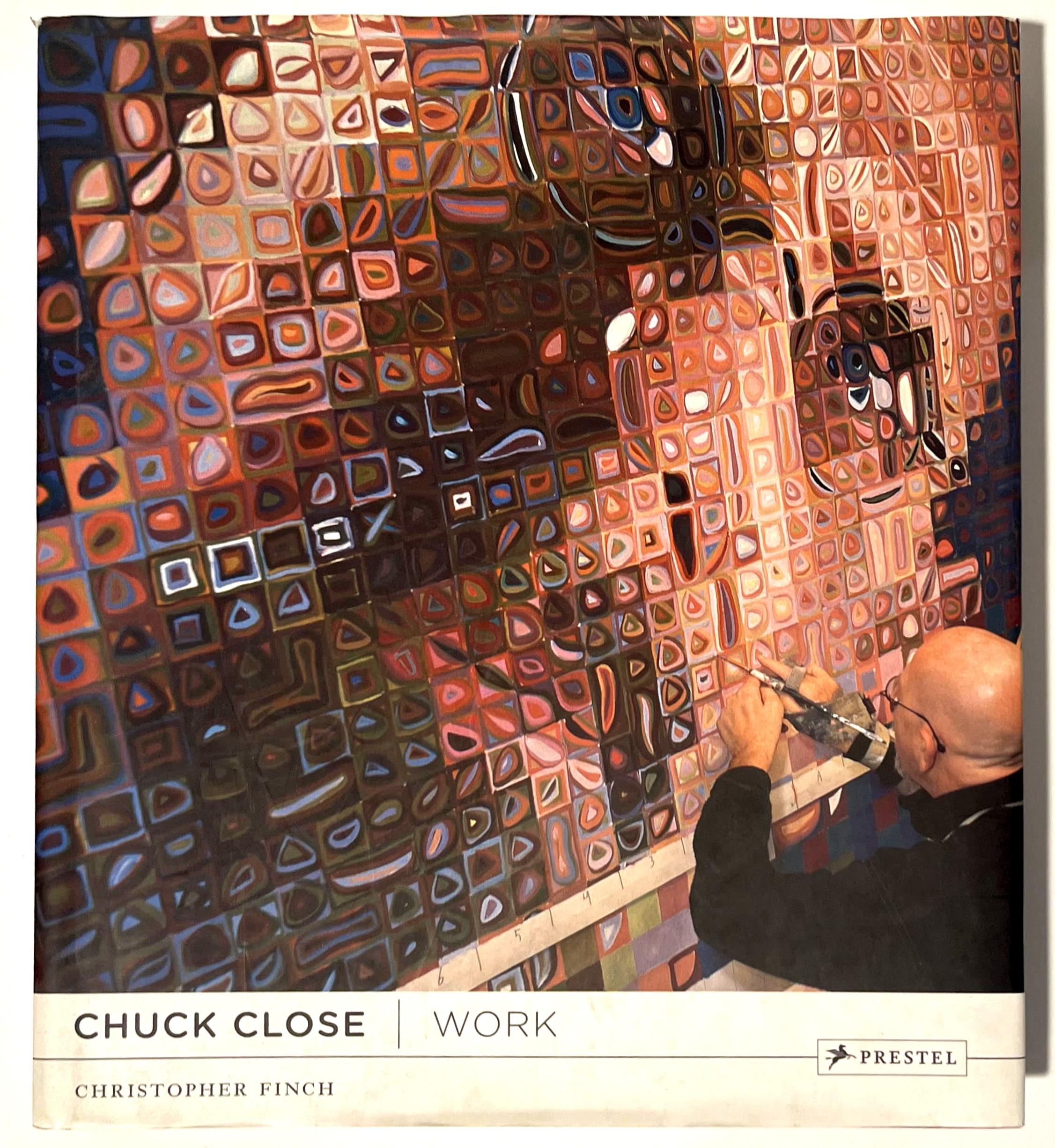 Livre : CHUCK CLOSE WORK (signé à la main par Chuck Close et Christopher Finch) en vente 3